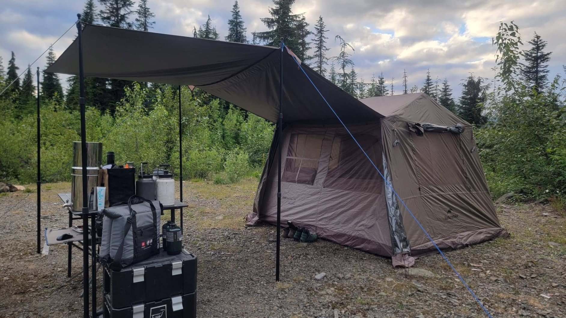 Naturehike Village 6.0 4 Person Plus-Blackout Tent with Full Rainfly, Waterproof Large Cabin Tents for Car Camping customer photo 1