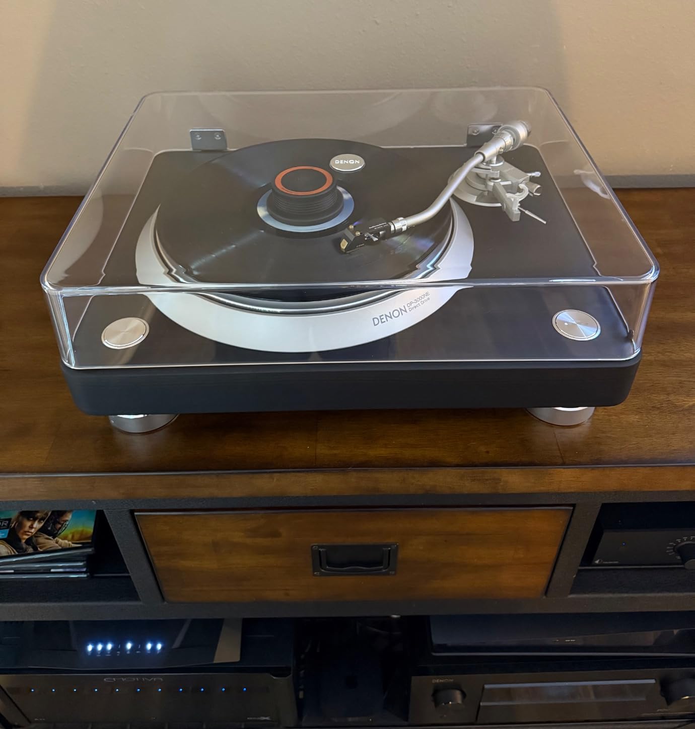Denon DP-3000NE Fully Automatic Analog Turntable & Vinyl Record Player with Built-in Phono Equalizer customer photo 2