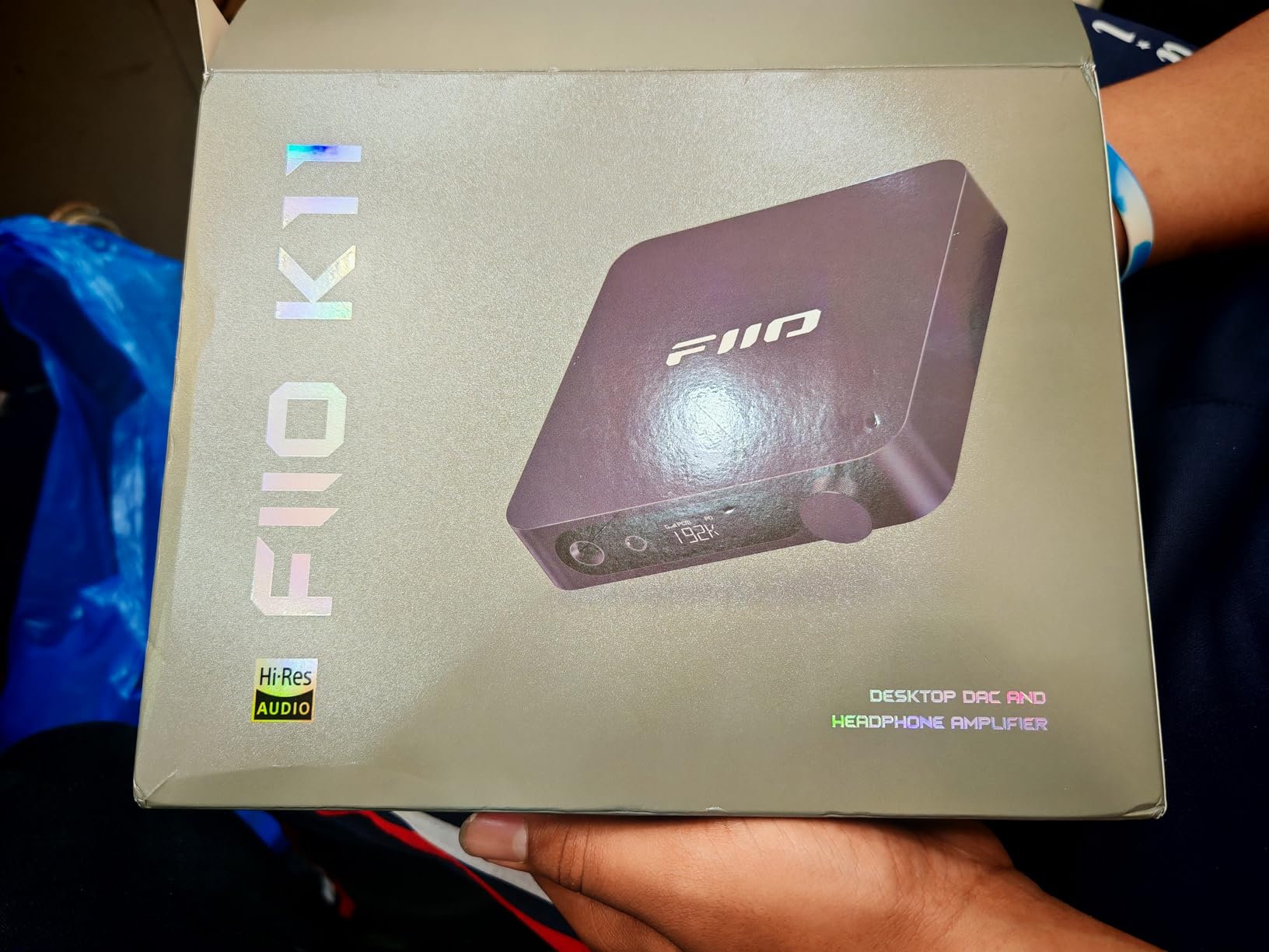 FiiO K11 DAC and Headphone Amplifier for Home Audio or PC, 6.35mm and Balanced 4.4mm, RCA, Coaxial, Optical, 1400mW, 384kHz/24Bit DSD256 customer photo 2