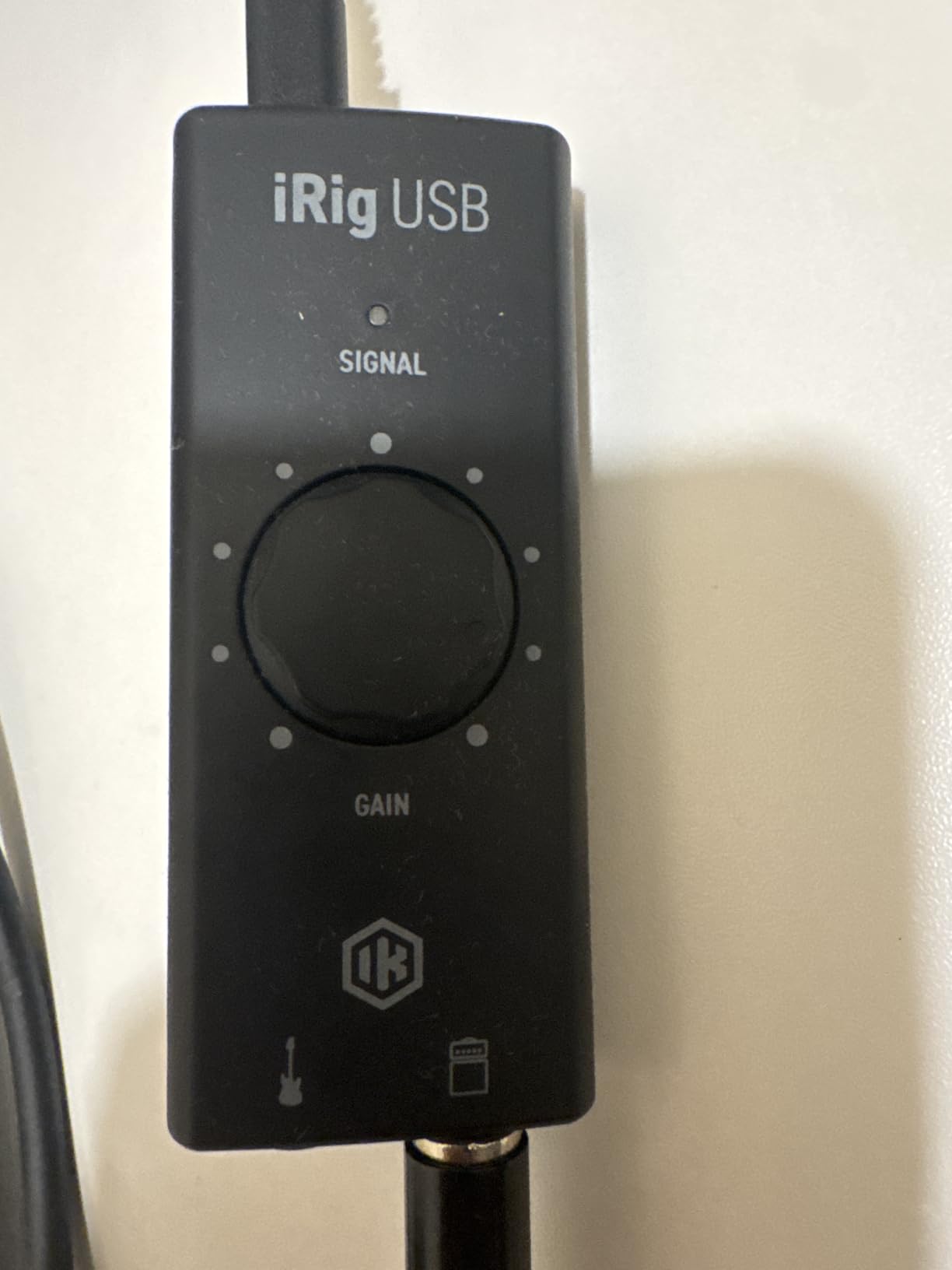 IK Multimedia iRig USB Guitar Audio Interface - 24-bit 48 kHz Music Recording Studio Equipment Include USB C Cable For iPad, Mac And PC customer photo 1
