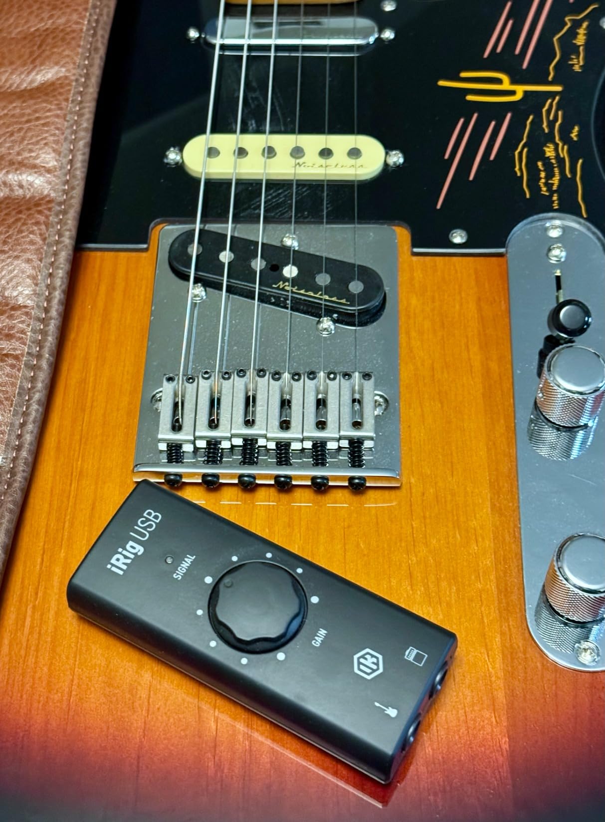 IK Multimedia iRig USB Guitar Audio Interface - 24-bit 48 kHz Music Recording Studio Equipment Include USB C Cable For iPad, Mac And PC customer photo 2