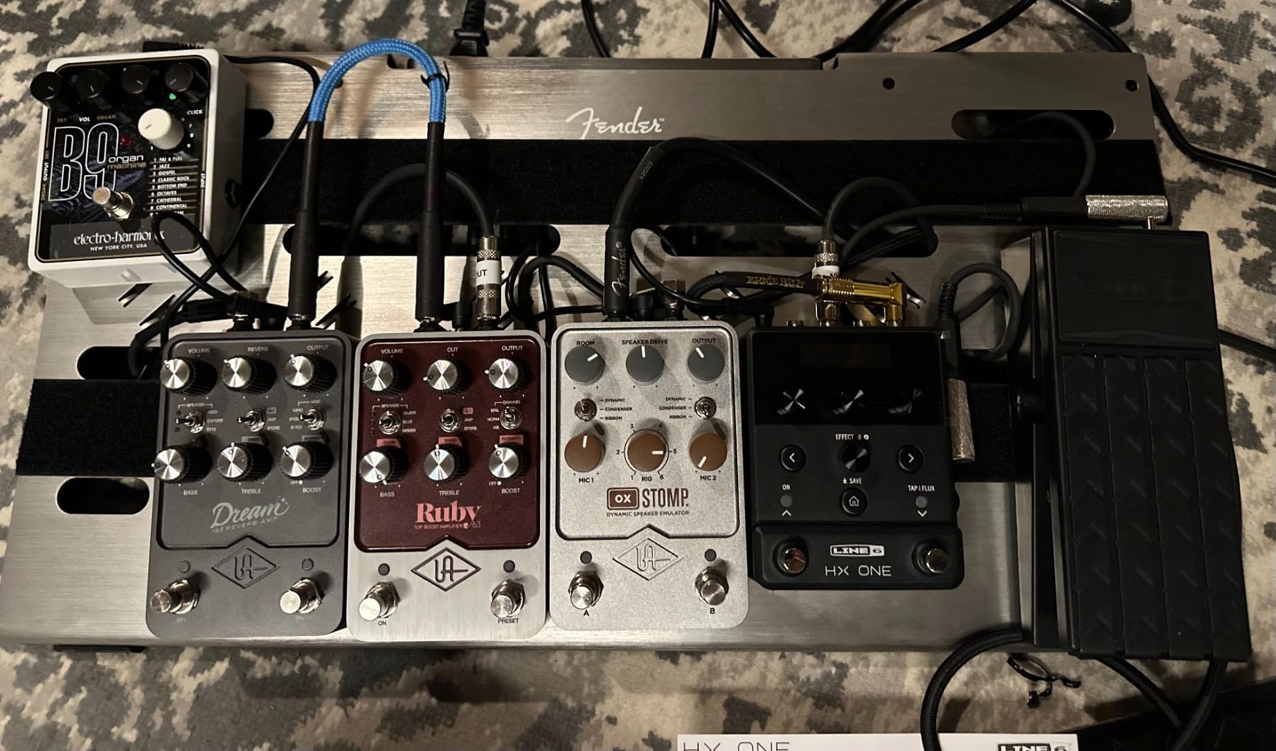 Line 6 HX One Multieffects Processor Pedal with HX Effects Engine customer photo 1