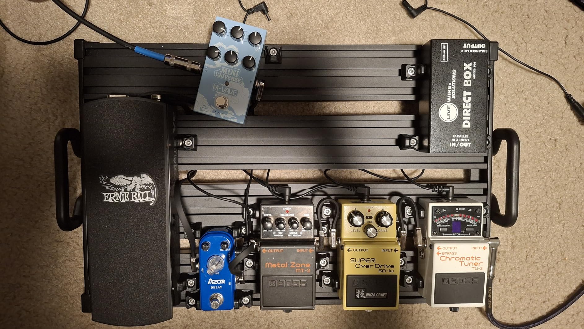 M-VAVE Mini Universe Pro Guitar Reverb Pedal - 9 Digital Effects (Room/Hall/Plate/Spring/Shimmer/Cloud/Bloom/Swell/Lo-Fi), True Bypass, Dual Power, Compact Metal Housing for Electric Guitar & Bass customer photo 2