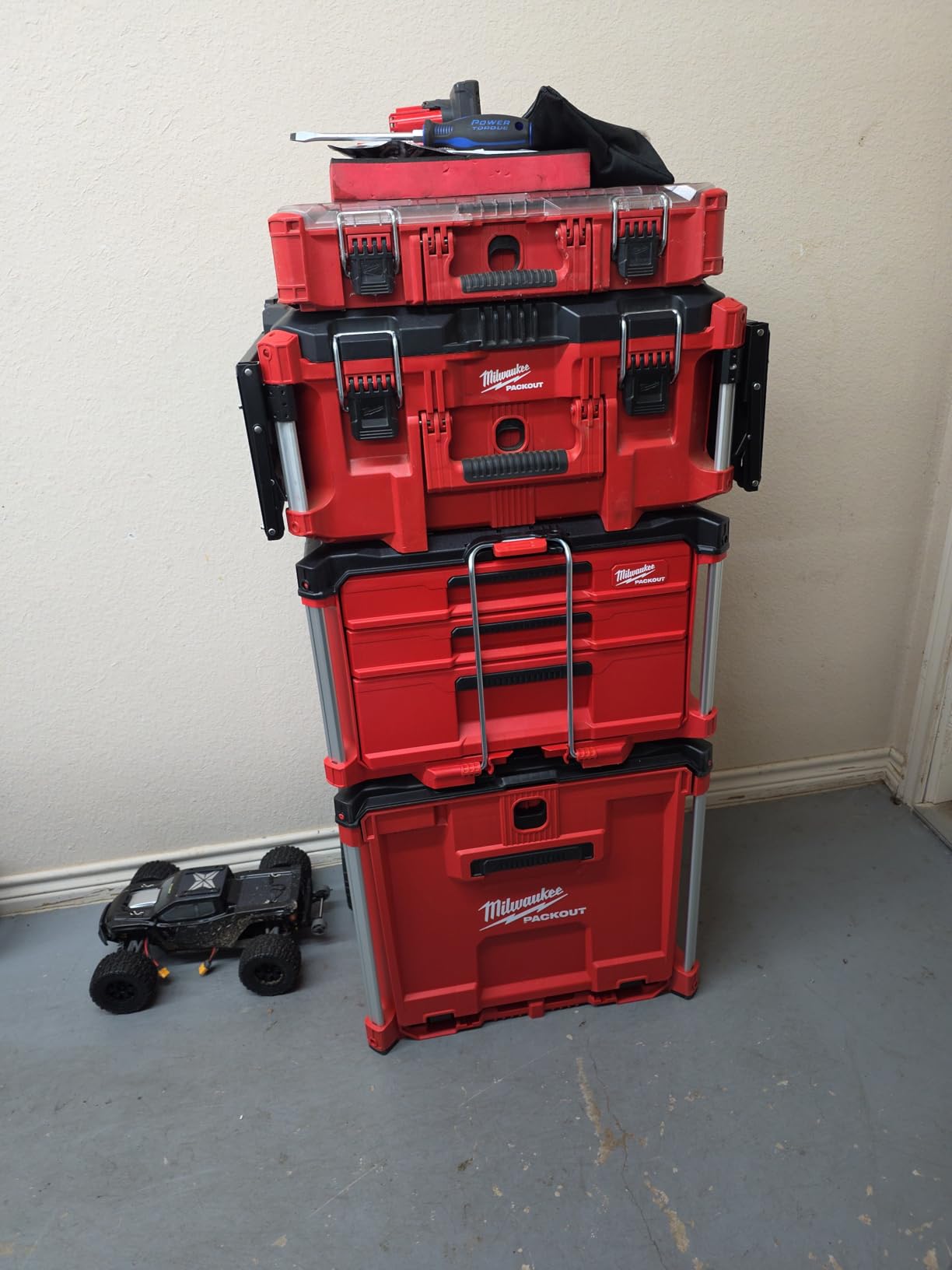 Milwaukee Packout 3 Drawer Multi-Deep Tool Organizer Box - 48-22-8447 customer photo 2