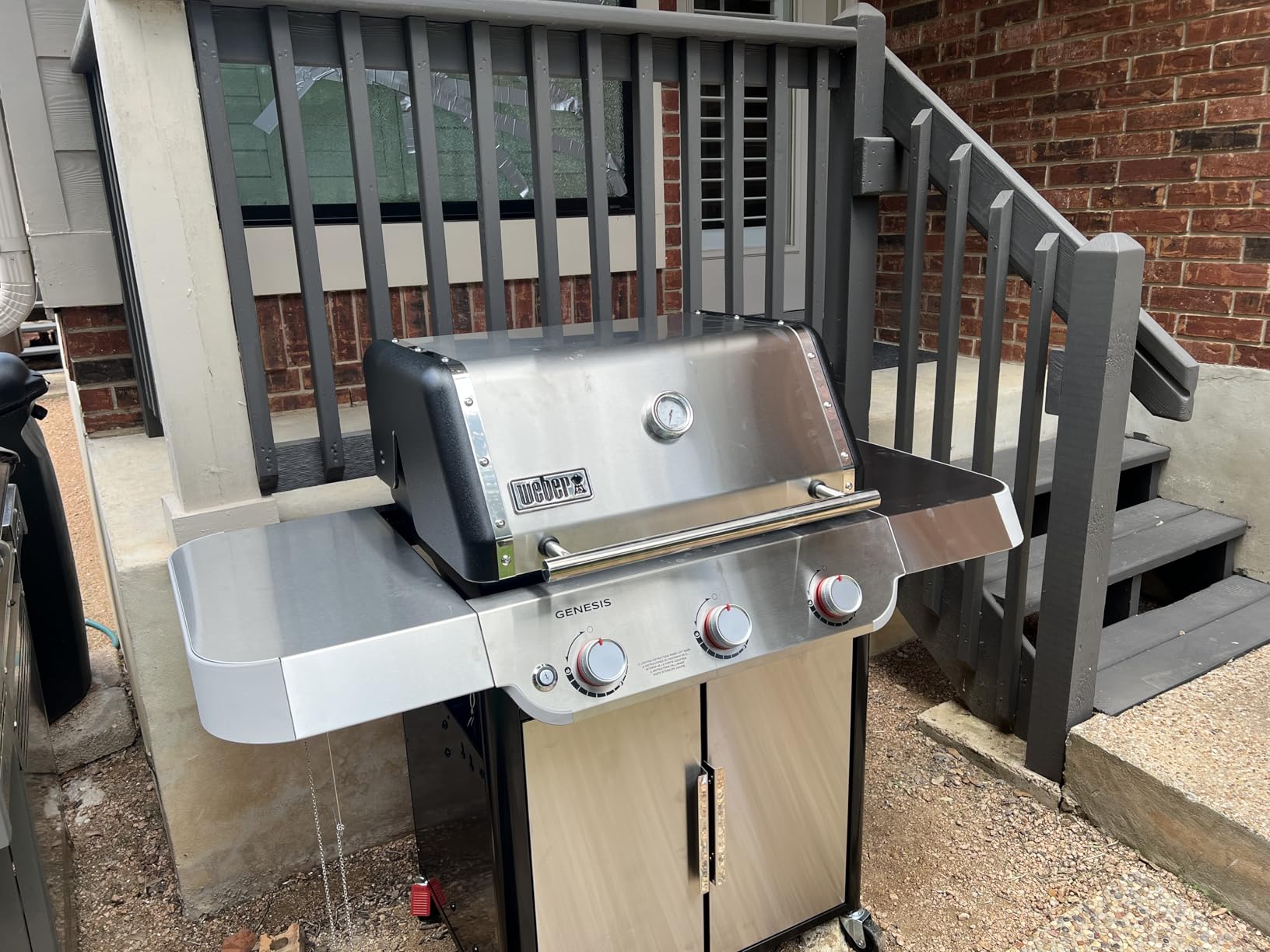 Weber Genesis S-315 Liquid Propane Gas Grill for Outdoor Cooking, Stainless Steel, 3 Burners - Stainless Steel Cooking Grates & PureBlu Burners customer photo 2