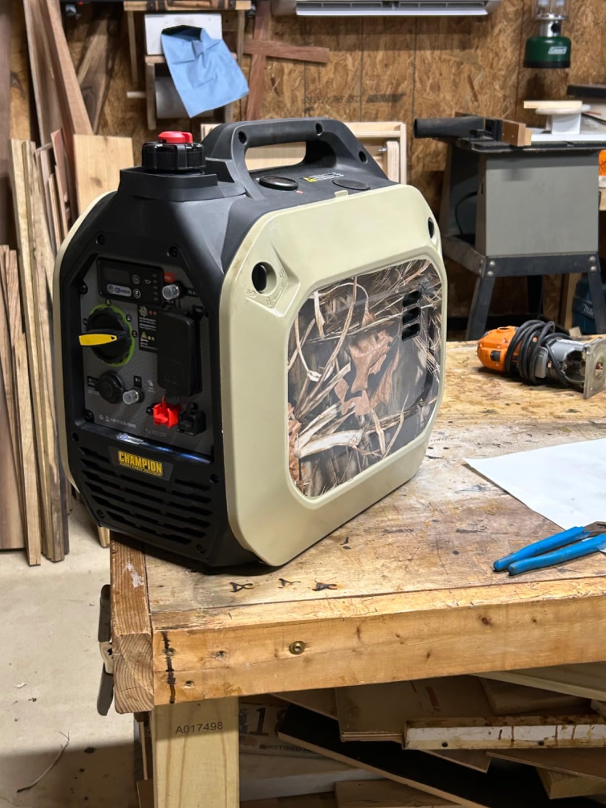 Champion Power Equipment 2500-Watt Ultralight Portable Inverter Generator with Quiet Technology and Free 3-Year Warranty customer photo 1