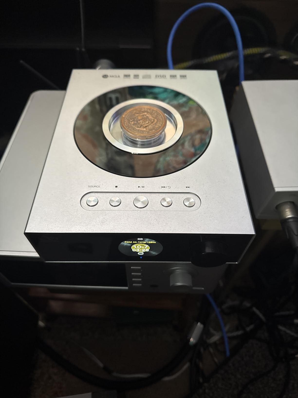 ET3 CD Transport (Silver) - Hi-Fi Dedicated CD Transport for Audiophile Systems customer photo 1