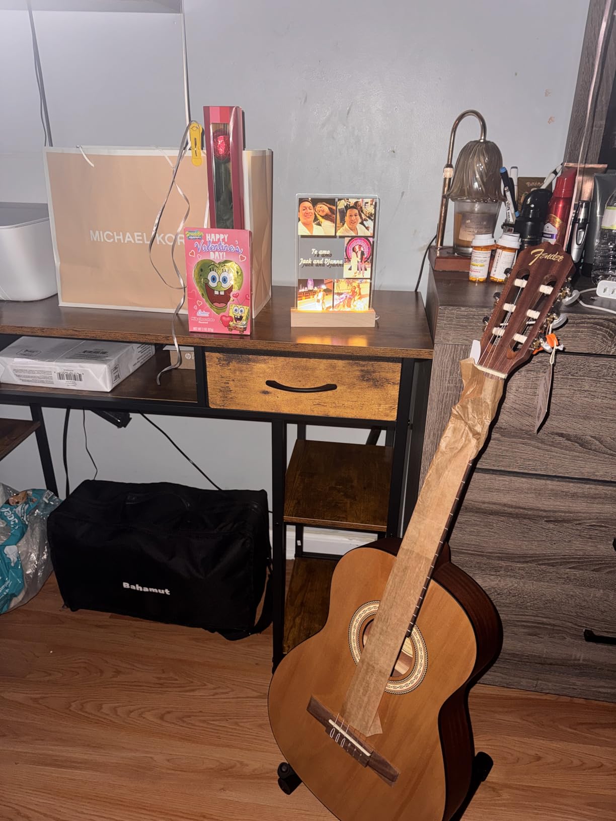 Fender FA-25N 3/4 Nylon String Acoustic Guitar, Beginner Guitar, Natural | Small 3/4 size kids starter guitar, finger-friendly nylon strings, 3 months free lessons, 2-year warranty customer photo 1