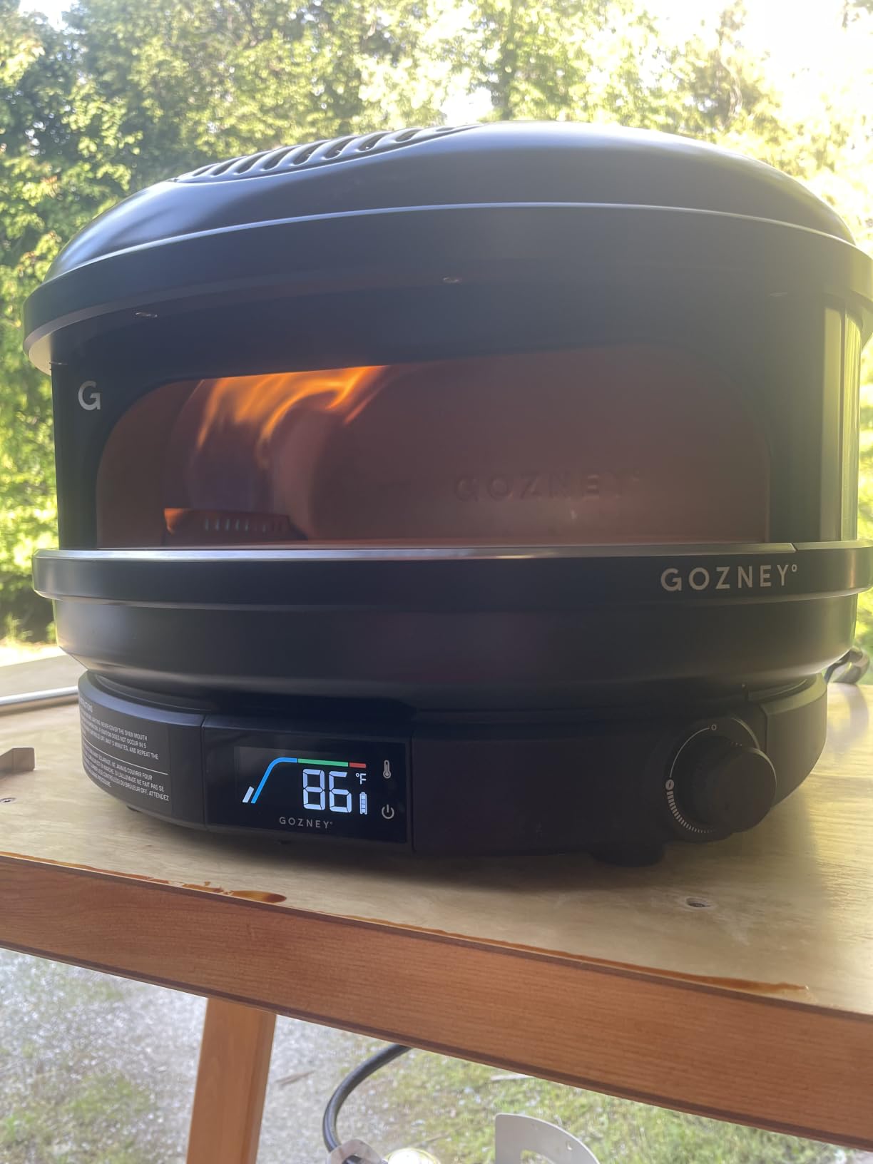 Gozney Arc XL Propane Outdoor Pizza Oven, Heats up to 950F - Off Black | Make 16