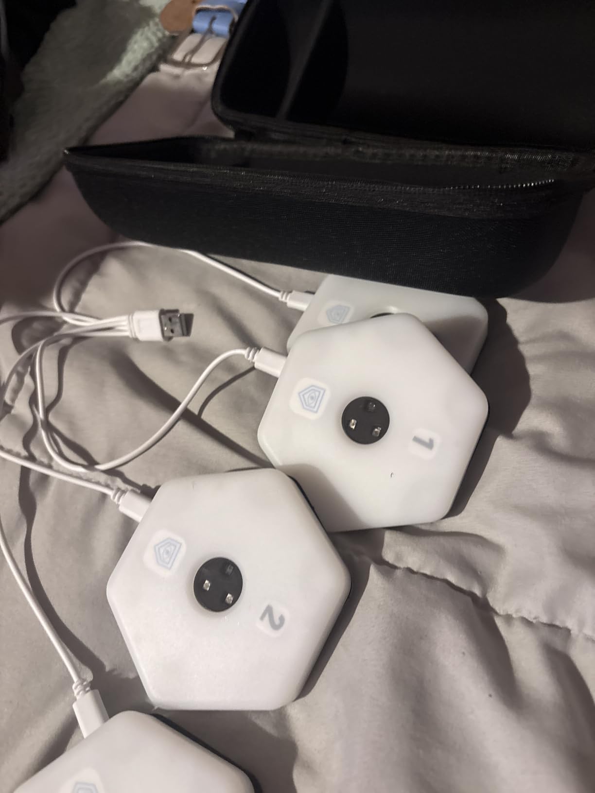Sports Reaction Agility Lights Training Kit Improves Reaction Time & Agility for Athletes, Physical Therapists & Fitness Trainers Sports. customer photo 2
