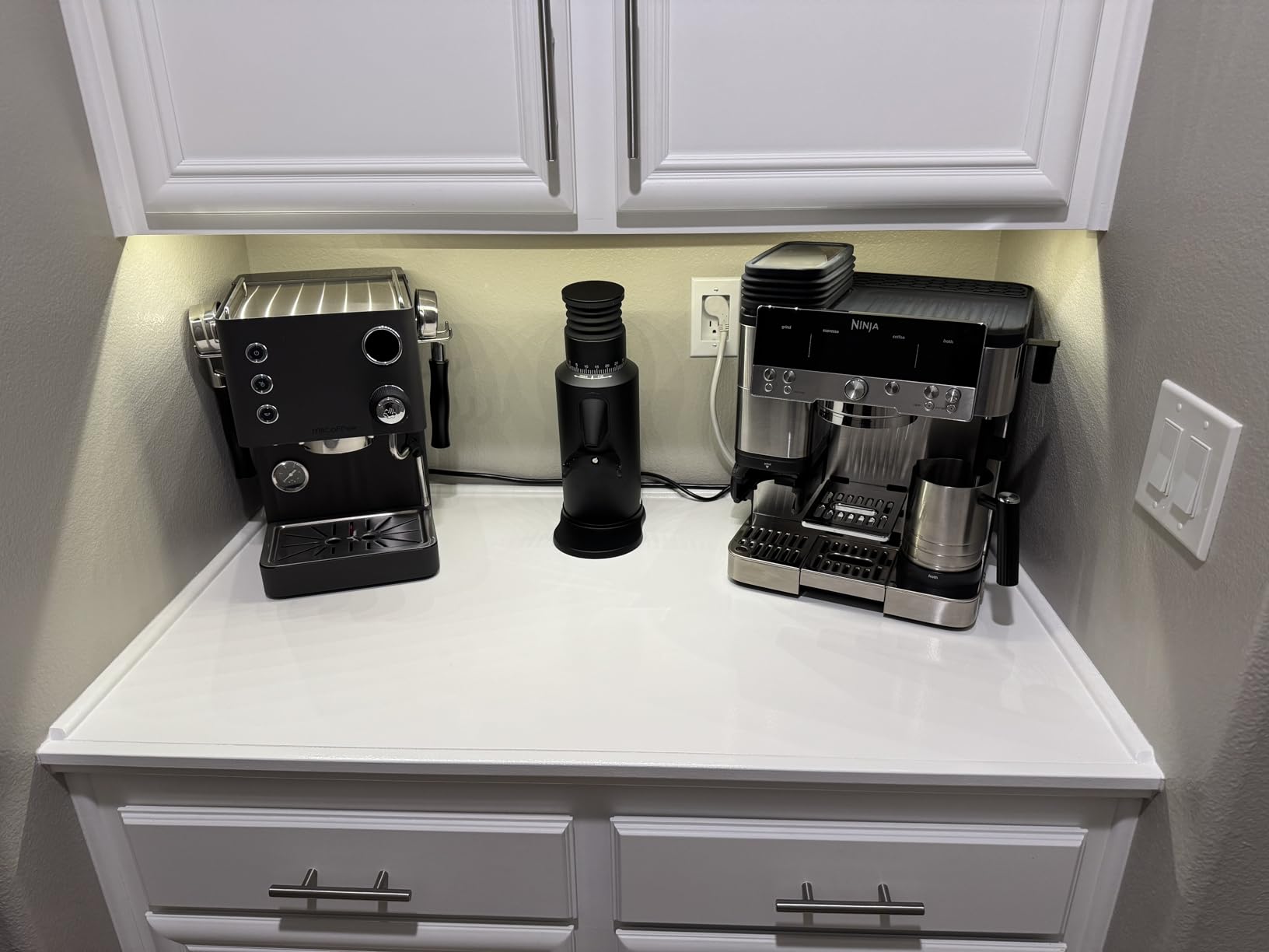 beanglass T64 Single Dose Coffee Grinder, 64mm Flat Burrs Electric Espresso Grinder (Black) customer photo 1