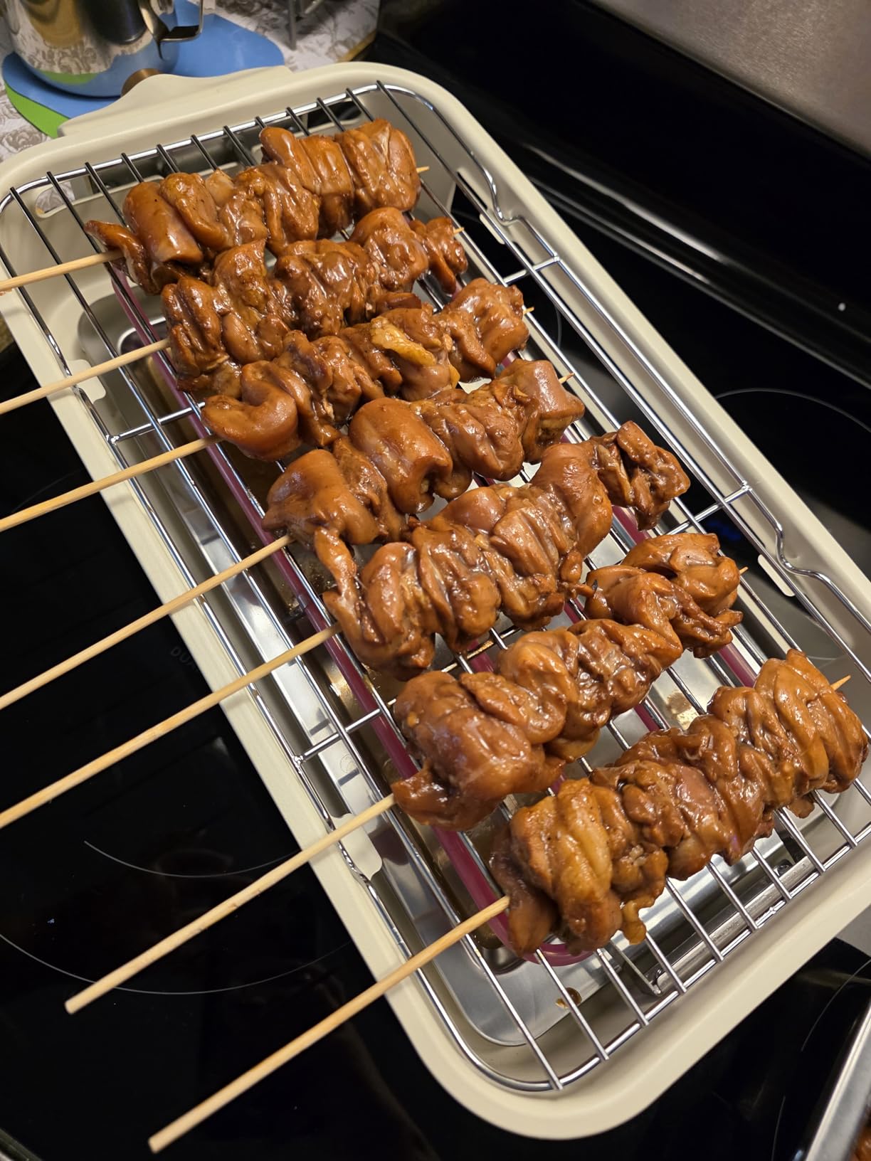 AORAN Indoor Grills Electric Smokeless - Versatile Smokeless Indoor Grill for Home Cooking, Featuring Indoor Grills Electric Smokeless, Skillet Griddle, and Kitchen Griddle White customer photo 2