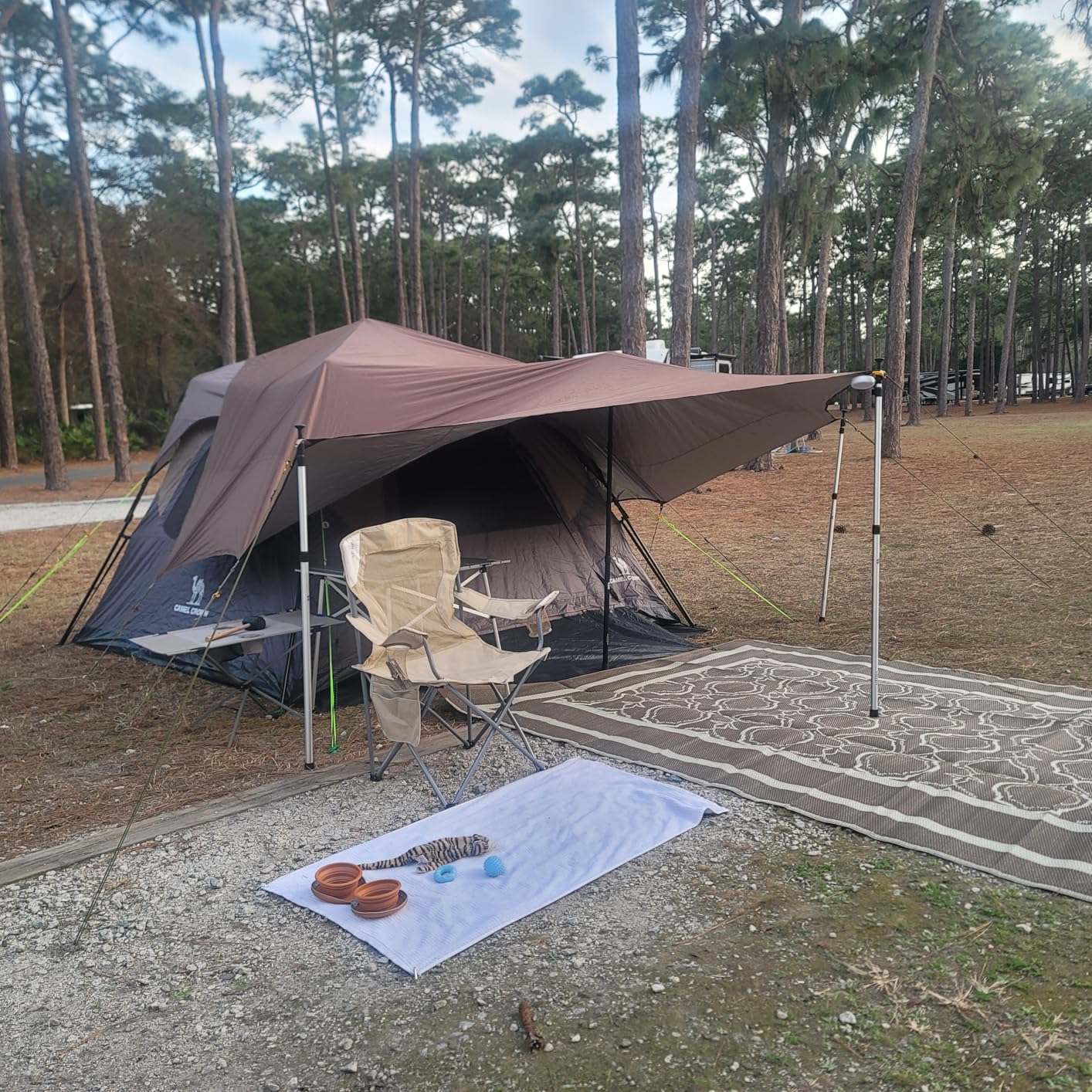 CAMEL CROWN 4/6 Person Instant Cabin Tent, Pop Up Windproof Tents for Camping, 60-Second Setup Family Tent with Carry Bag for Outdoor Hiking customer photo 2