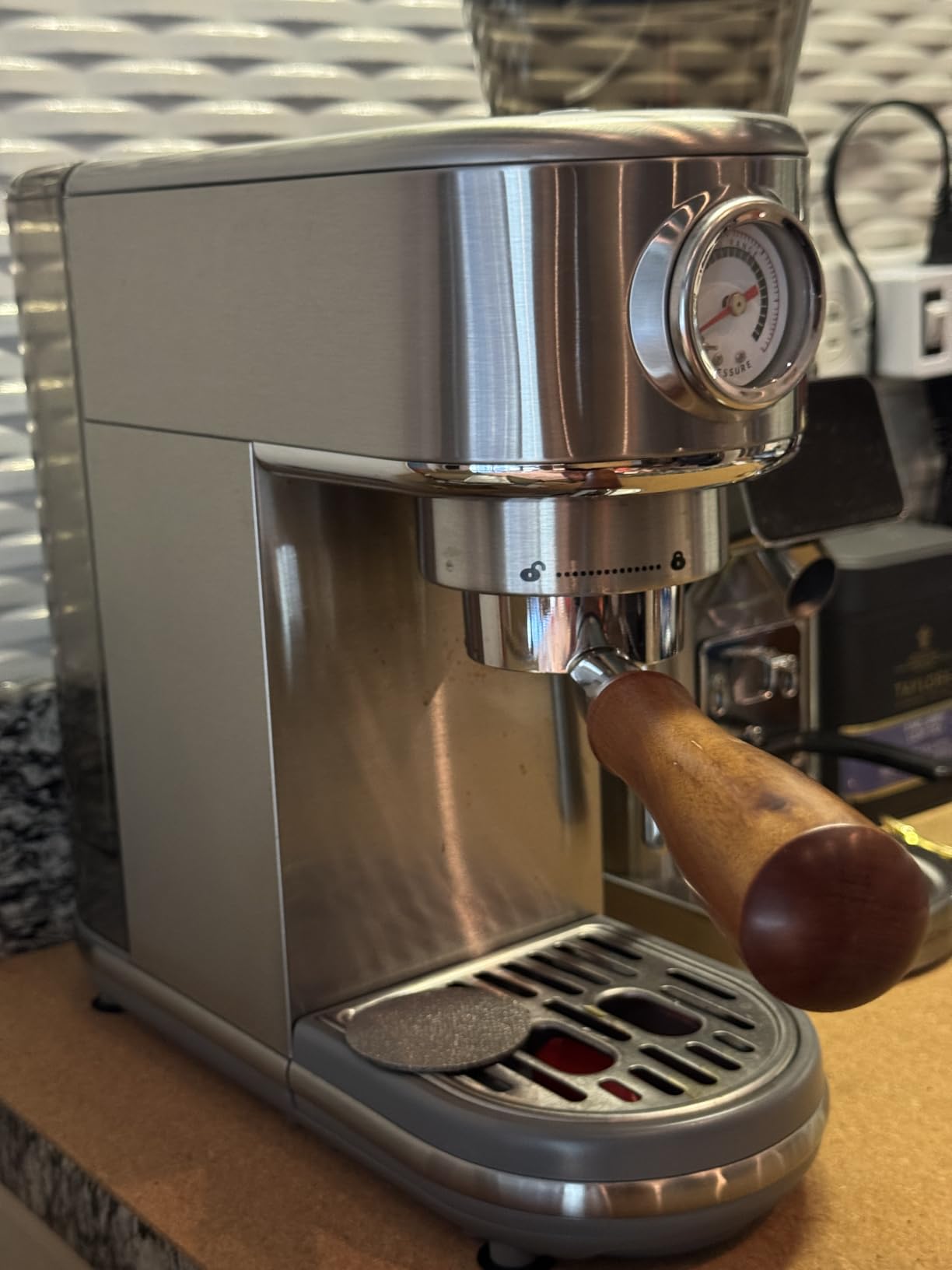 atatix Espresso Machine with Milk Frother, 20 Bar Pressure Espresso Maker, 44oz Removable Tank customer photo 1