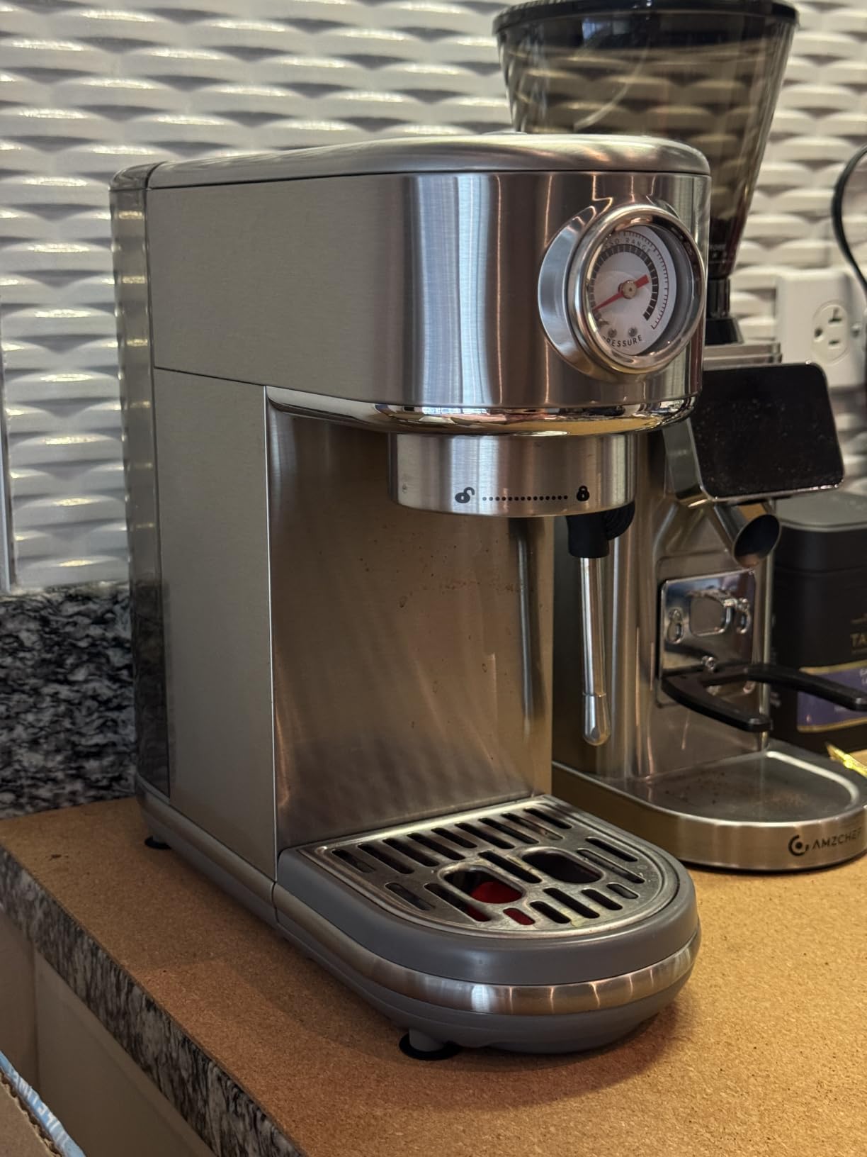 atatix Espresso Machine with Milk Frother, 20 Bar Pressure Espresso Maker, 44oz Removable Tank customer photo 2