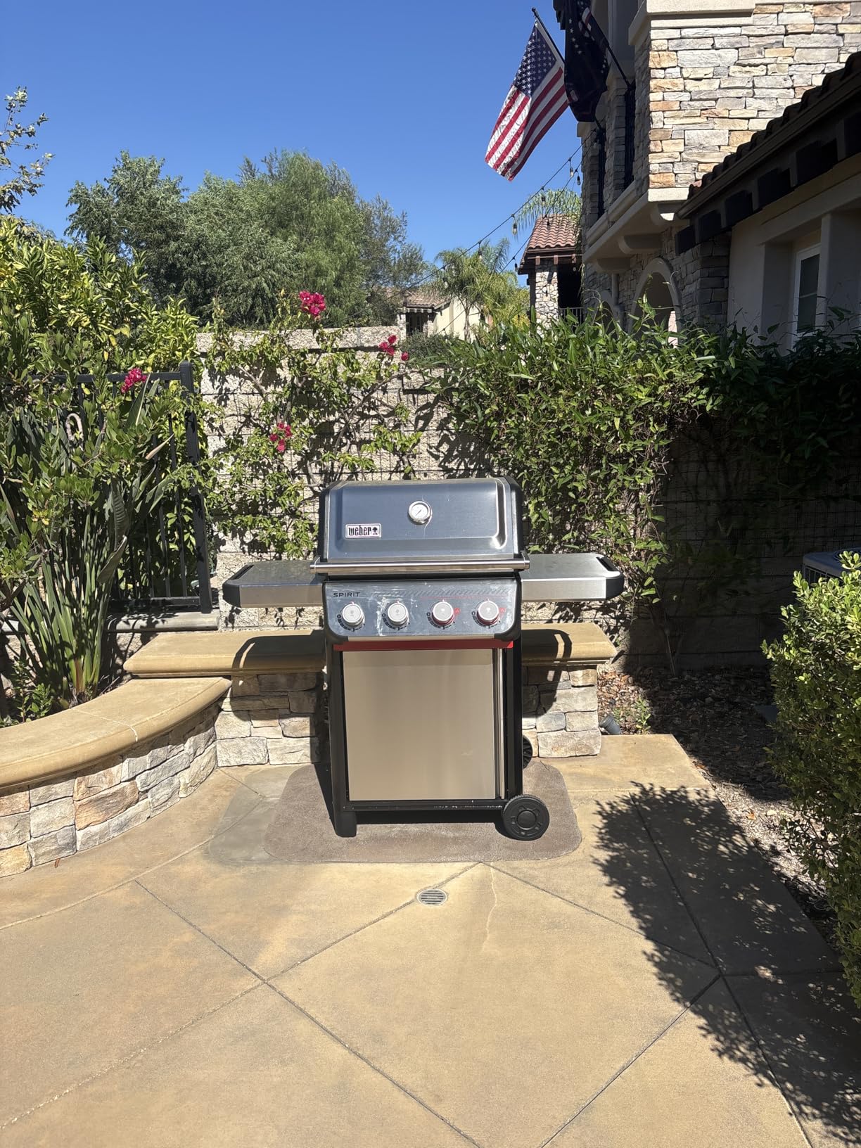 Weber Spirit E-435 Natural Gas Grill for Outdoor Cooking, 4 Burners and 1 Side Burner, Black - Porcelain-Enameled Cast-Iron Grates, 2 Boost Burners, Sear Zone, Weber Works Rails customer photo 1