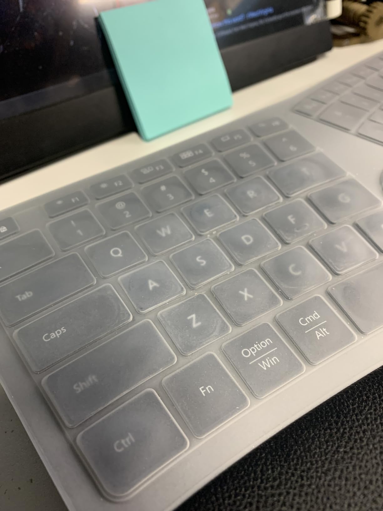 Backlit Bluetooth Ergonomic Keyboard, ProtoArc EK01 Plus Full Size Wireless Split Keyboard with Dual Bluetooth and USB, Cushioned Wrist Rest, Rechargeable for Windows/Mac/Android, Grey Black customer photo 1