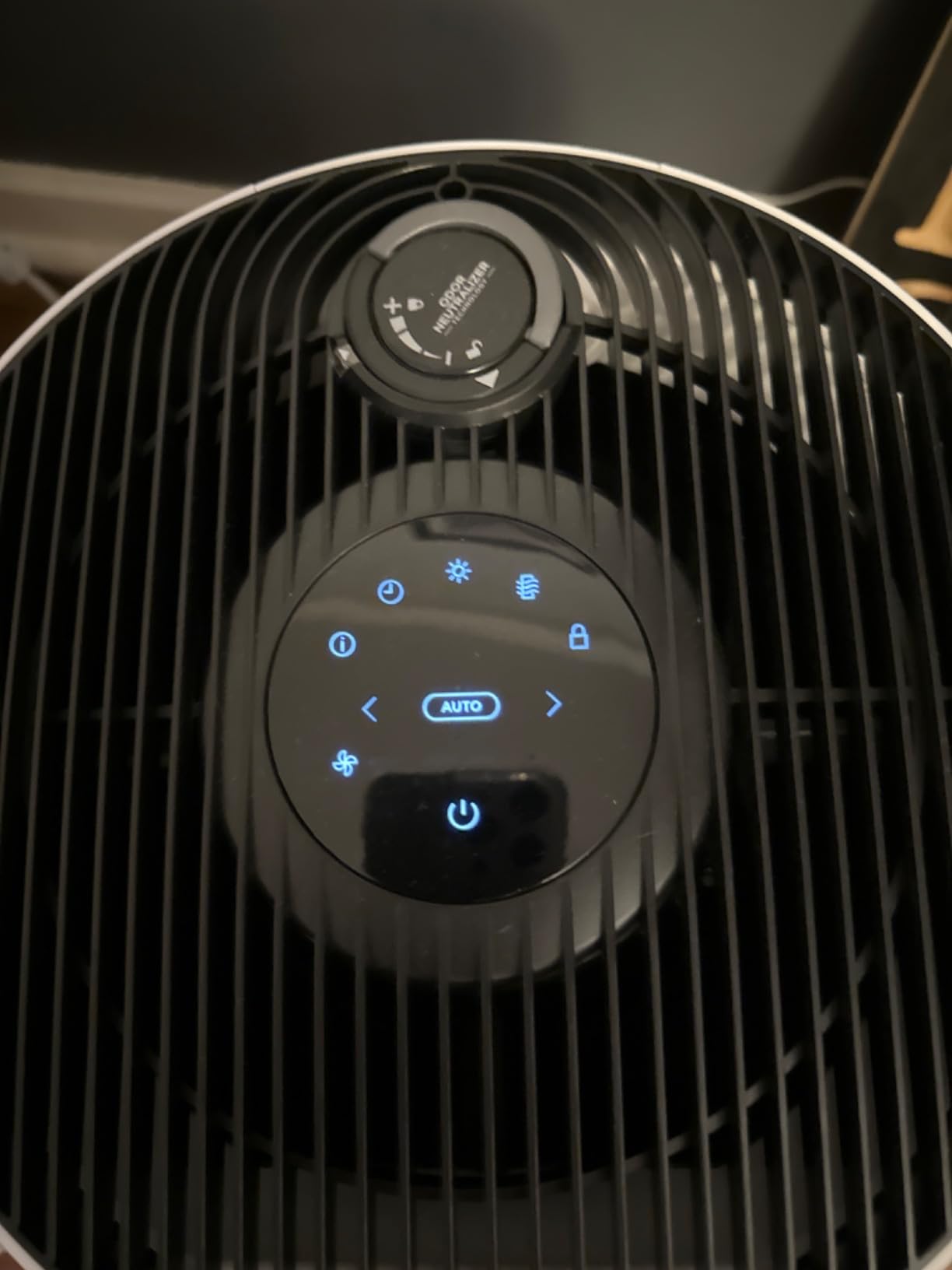 Shark Air Purifier for Home, NeverChange Compact Pro, for Bedroom, Nursery, Home Office, Dorm, HEPA-Exceeding Filter, Captures Pollutants, Pet Dander, Dust, Odor, Smoke, and More, HP071BRN, Winter Fog customer photo 2