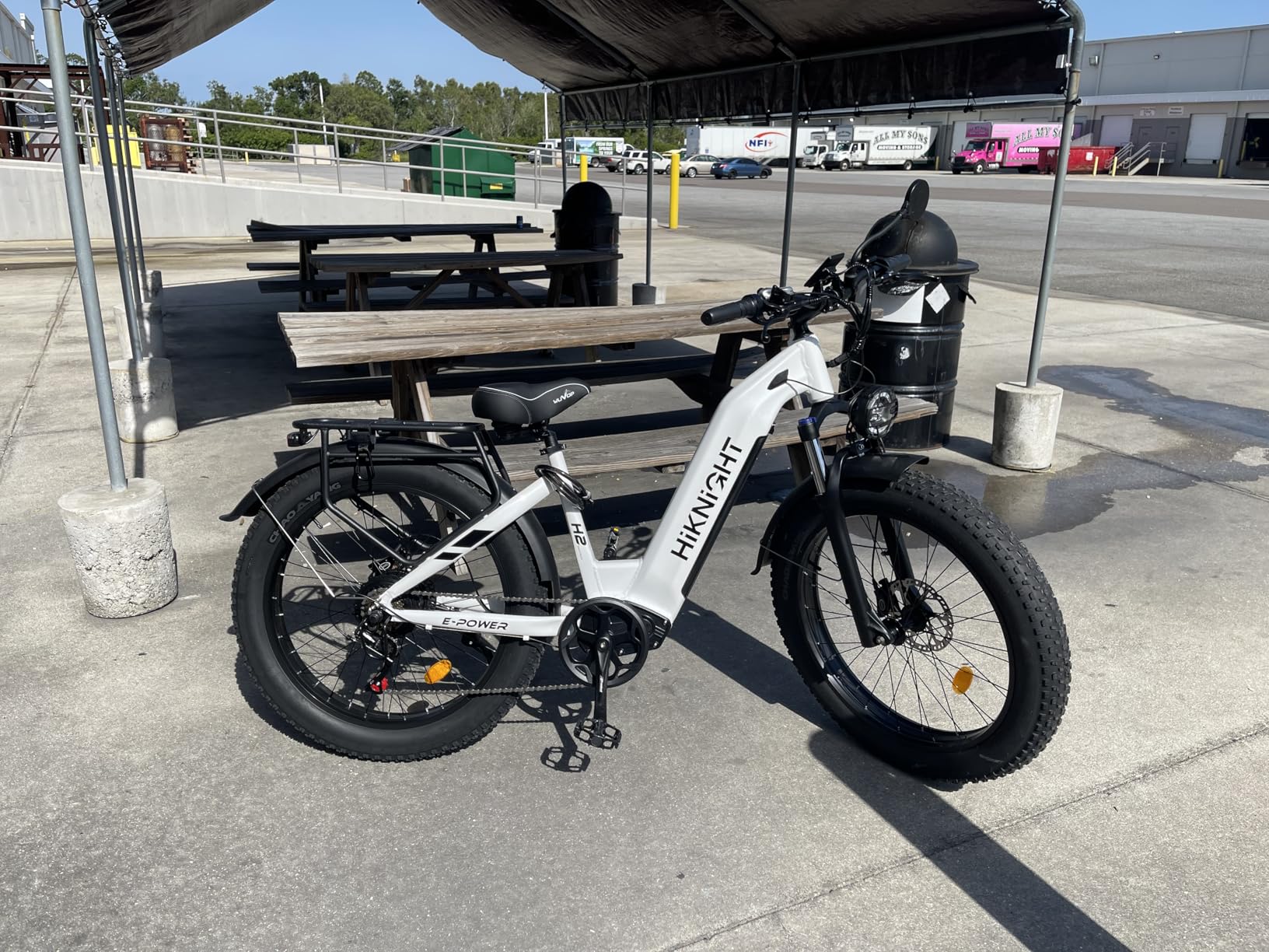 Dual Motor Electric Bike for Adults 4000W Peak 52V 20AH Battery E-Bike | Step-Through Aluminum Frame, Dual Hydraulic Brake, Lockable Front Suspension, 26