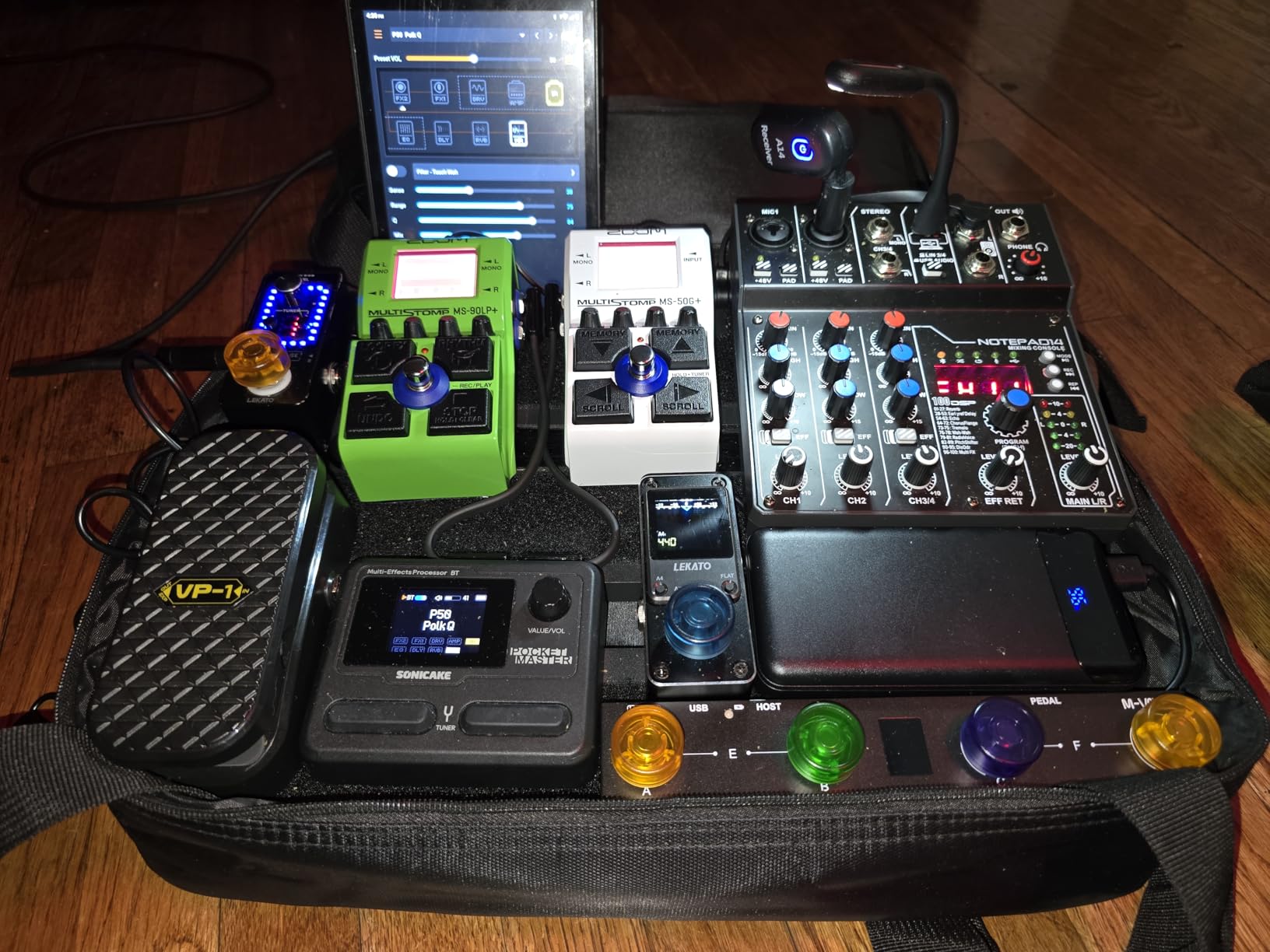 Zoom MS-90LP+ MultiStomp Looper with 90-Min Loops & High-Fidelity Audio | 13-Hours of Recording, Backlit LCD, Rhythm Patterns, MIDI, For Guitarists and Keyboardists customer photo 1