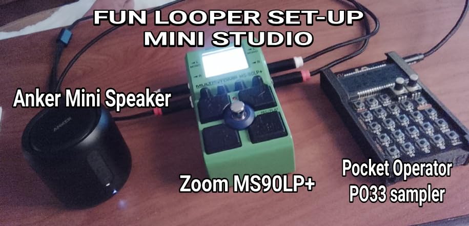Zoom MS-90LP+ MultiStomp Looper with 90-Min Loops & High-Fidelity Audio | 13-Hours of Recording, Backlit LCD, Rhythm Patterns, MIDI, For Guitarists and Keyboardists customer photo 2