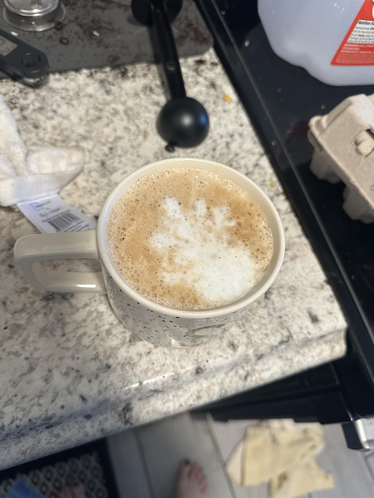 Gevi 20 Bar Compact Espresso Machine for Home, with Milk Frother, Removable Water Tank customer photo 2