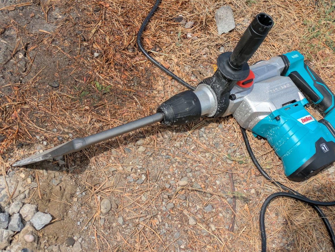 ENEACRO SDS-Max Heavy-Duty Rotary Hammer Drill, 9 Ft.lbs, 3 Functions | Safety Clutch & Vibration Control, 1-9/16