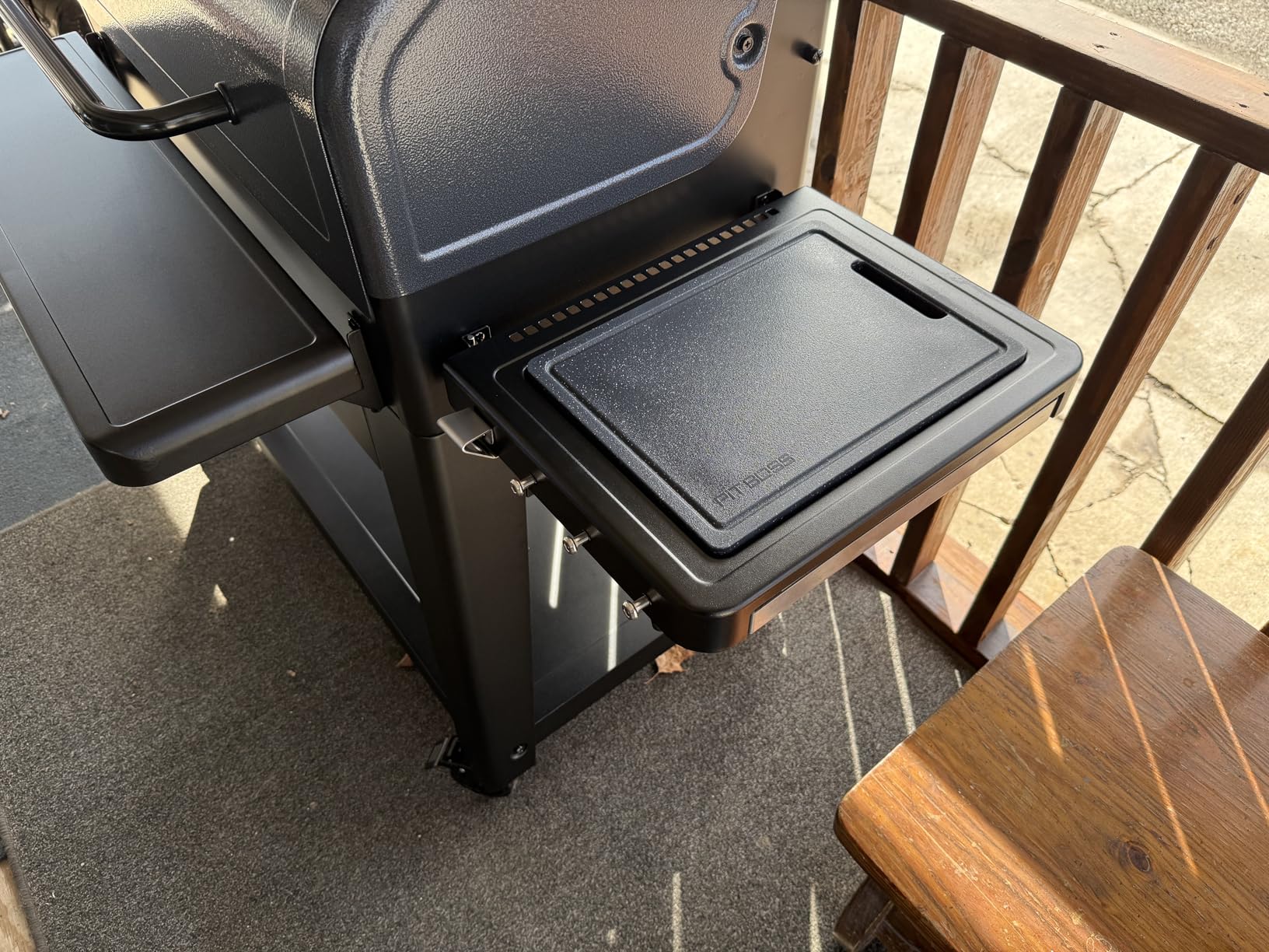 Pit Boss 1600 Navigator Series WiFi & Bluetooth Wood Pellet Grill & Smoker, Flame Broiler and Touchscreen Controller, 1,593-Sq. in. Cook Space, 180°F to 500°F Temp Range, Meat Probe, 30 lb. Hopper customer photo 2