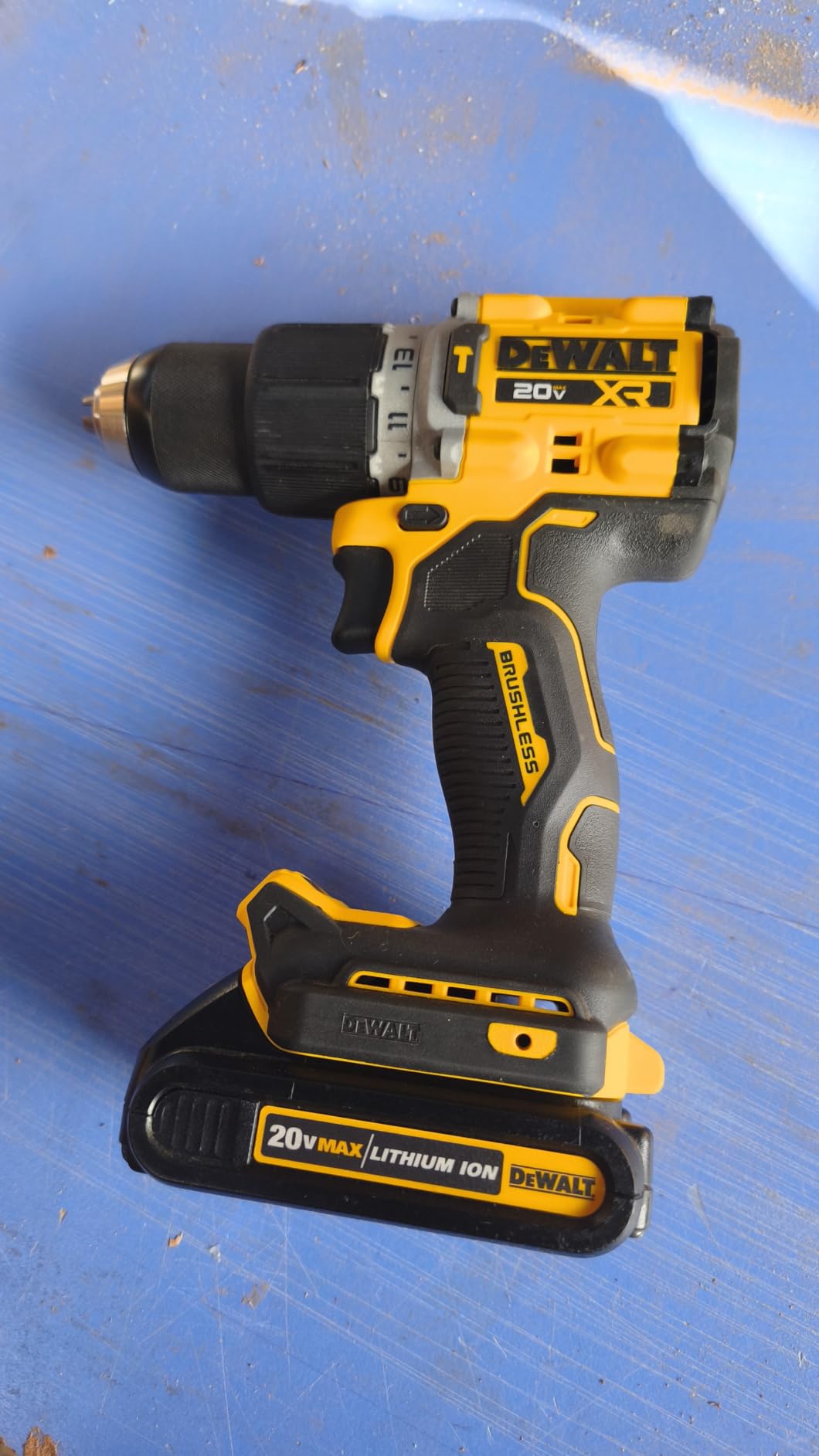 DEWALT 20V MAX XR Brushless Cordless 1/2 in. Hammer Drill (Tool Only) (DCD806B) customer photo 1