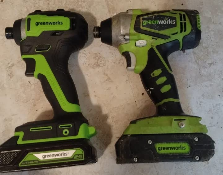 GREENWORKS 24V (8-TOOL) Combo (Drill, Impact Driver, Circular Saw, Reciprocating Saw, Jigsaw, Multi-Tool, Sander, Flashlight), 4.0Ah + (2) 2.0Ah (Power Bank) Batteries, (2) Cables, 65W Rapid Charger customer photo 1