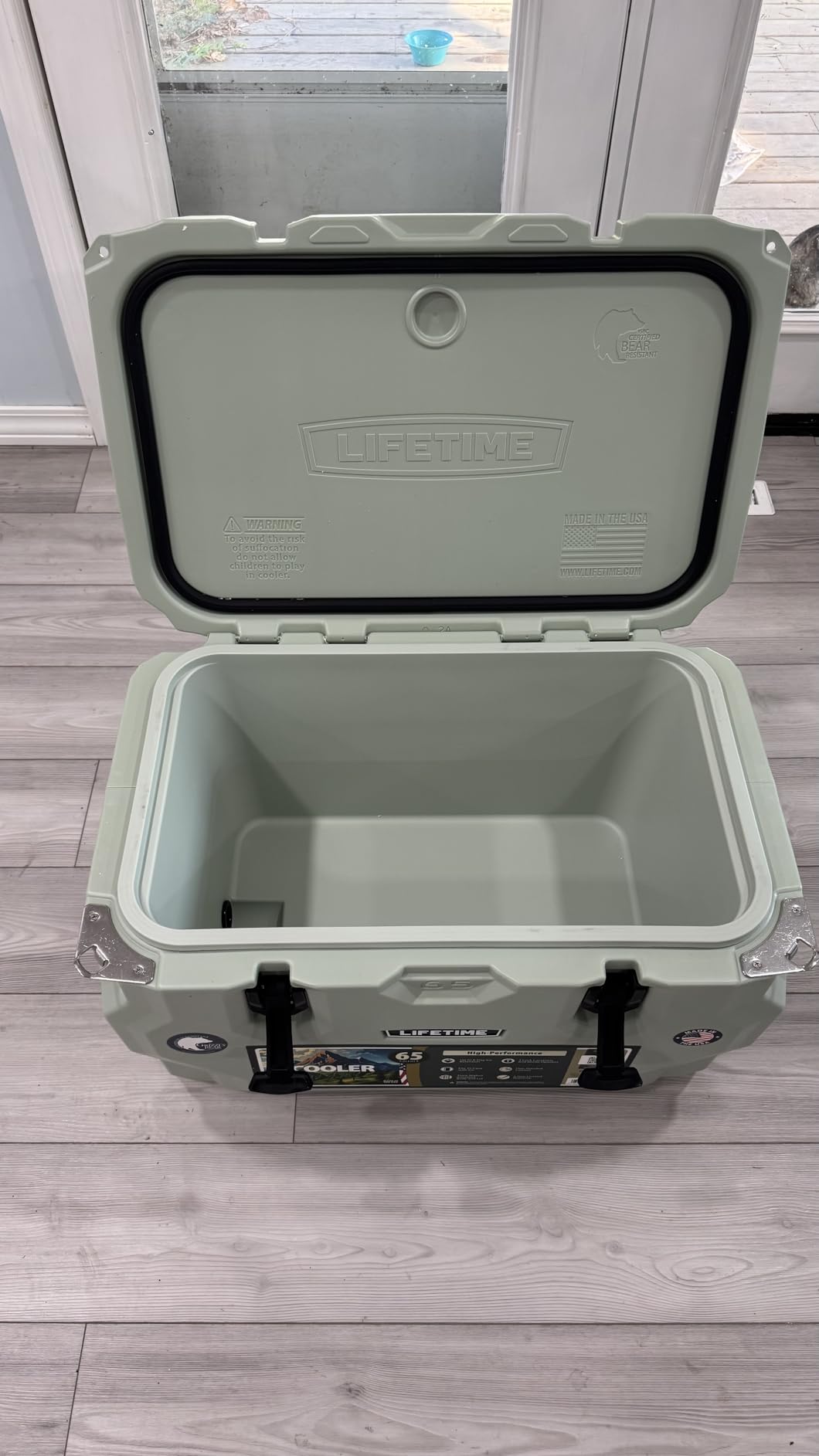 Lifetime 65 Quart Hard Cooler, High Performance Ice Chest customer photo 1