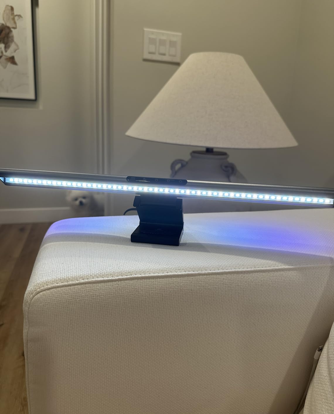 Syrinx Pro Monitor Light Bar with RGB Ambient Backlight, Home Office & Gaming Computer Monitor Lamp, CRI95+ No Glare Eye Care, 1200lm, 3000K-6000K Stepless Dimming, for 17