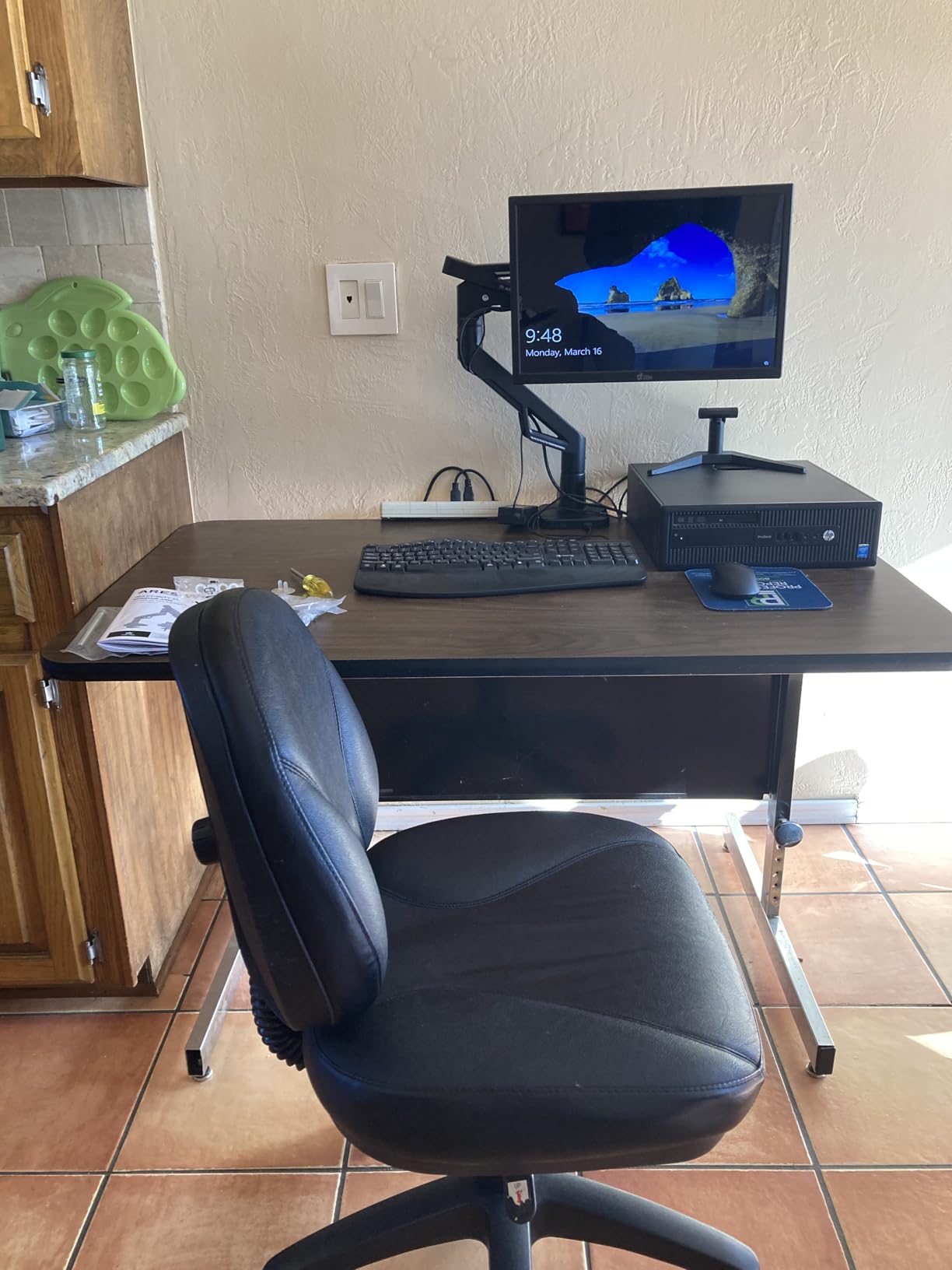 ARES WING Gas Spring Ultrawide Monitor Arm 57