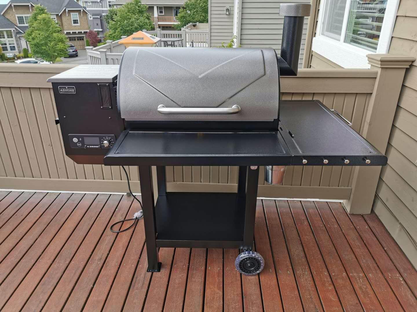 ASMOKE Portable Smoker Guga's Pick, Apartment & Family Cooking Pellet Grill | Smart Wi-Fi Control, 8-in-1 BBQ, 8H Battery, 5