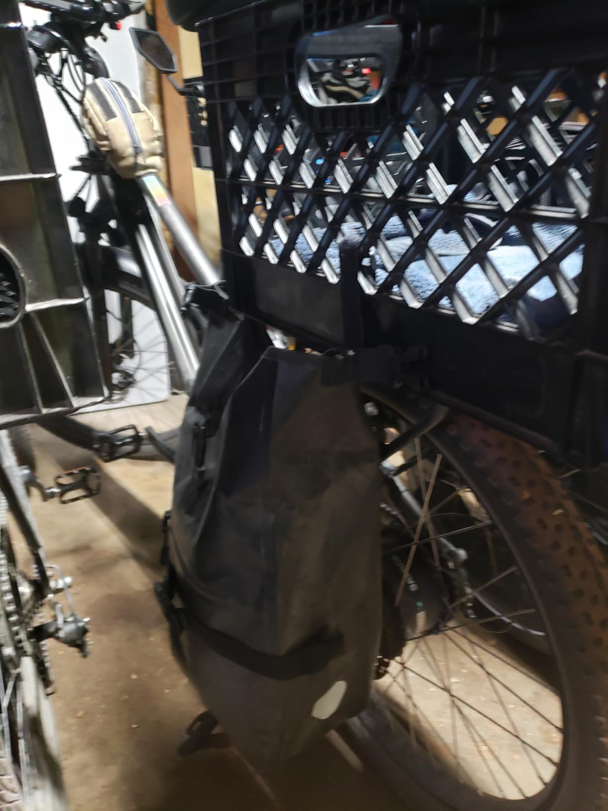 Favoto Panniers Bike Bags Waterproof Bike Panniers for Rear Rack 56L | Heavy-Duty Large Capacity Bicycle Cargo Saddle Bags with Quick Release Buckles for Commuting, Touring & Grocery Trips customer photo 1