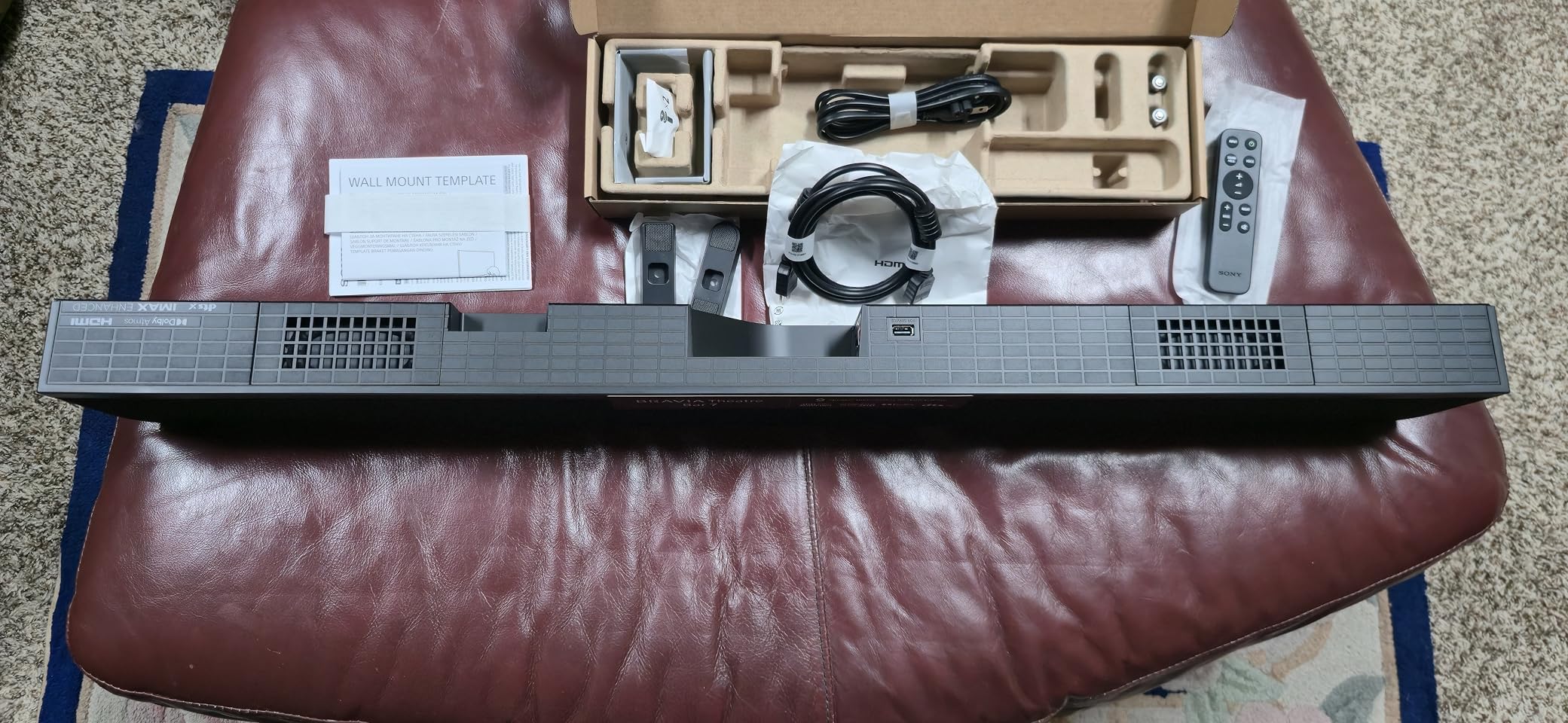 Sony BRAVIA Theater Bar 7 Soundbar for TV Home Theater with 9 Speakers | Dolby Atmos & DTS:X Surround Sound, 360 Spatial Sound Mapping, Bluetooth, HDMI 2.1, HT-A7100 customer photo 1