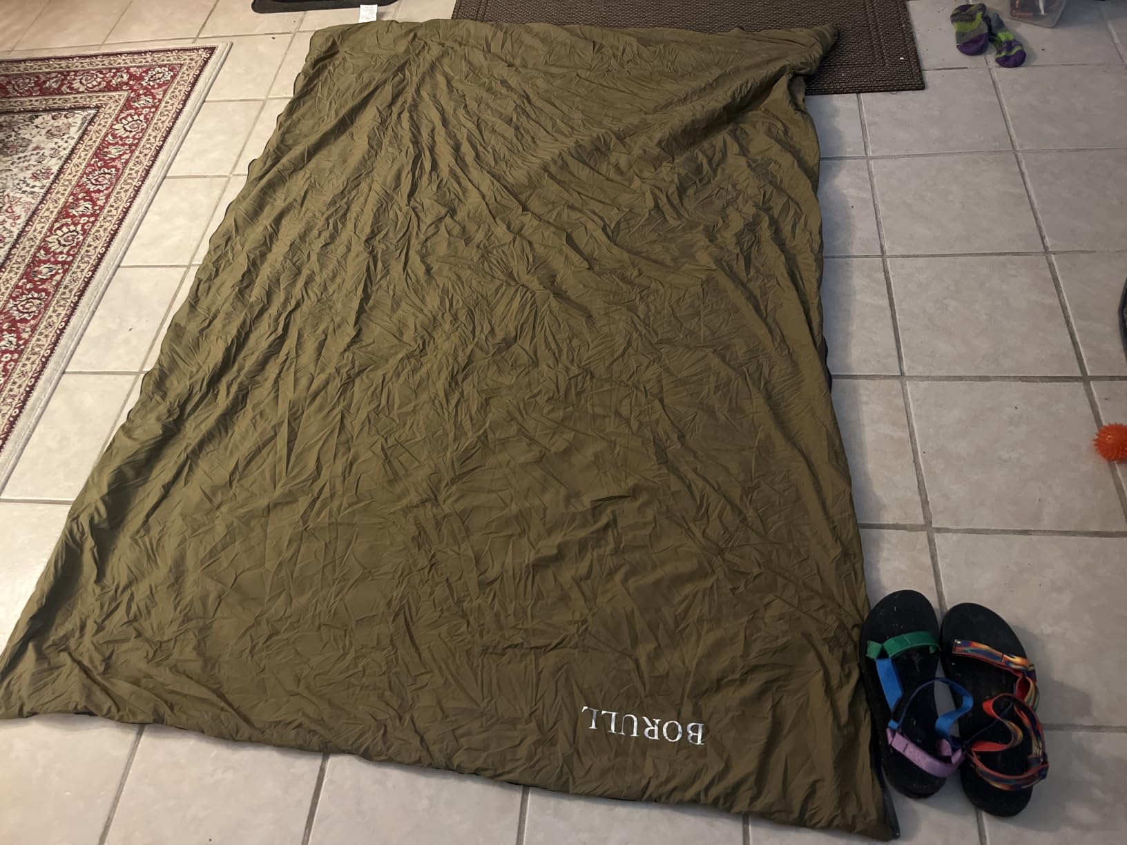 Lightweight Compact Adult Sleeping Bag for Backpacking, Camping and Hiking 1.5lb ultralight packs small stain-proof waterproof shell breathable nylon liner customer photo 1