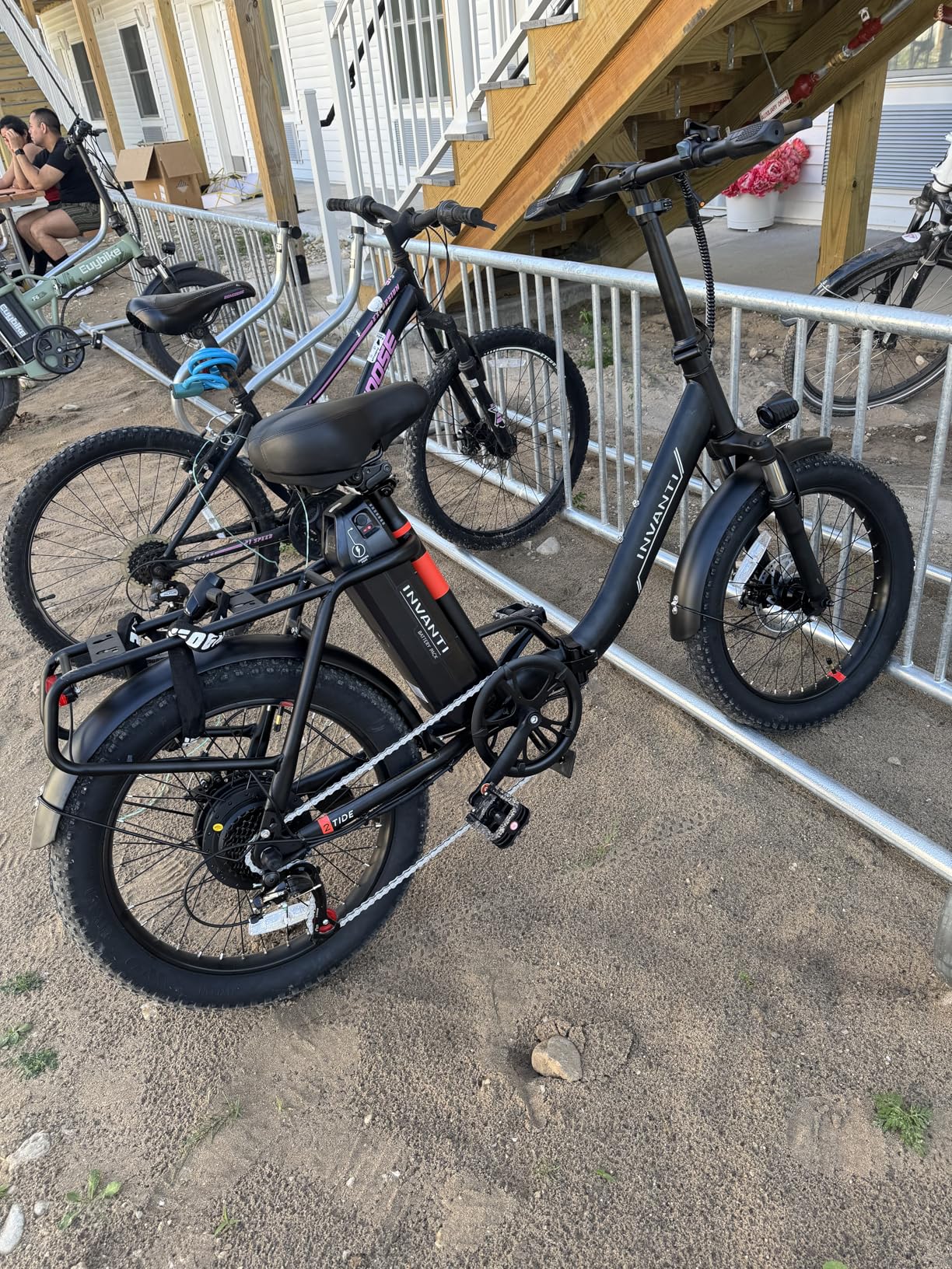 INVANTI EB16 Electric Bike for Adults, Electric Dirt Bike 1500W Peak Motor,70 Miles 28MPH E-Bike with 48V 15.6AH Removable Battery, 20