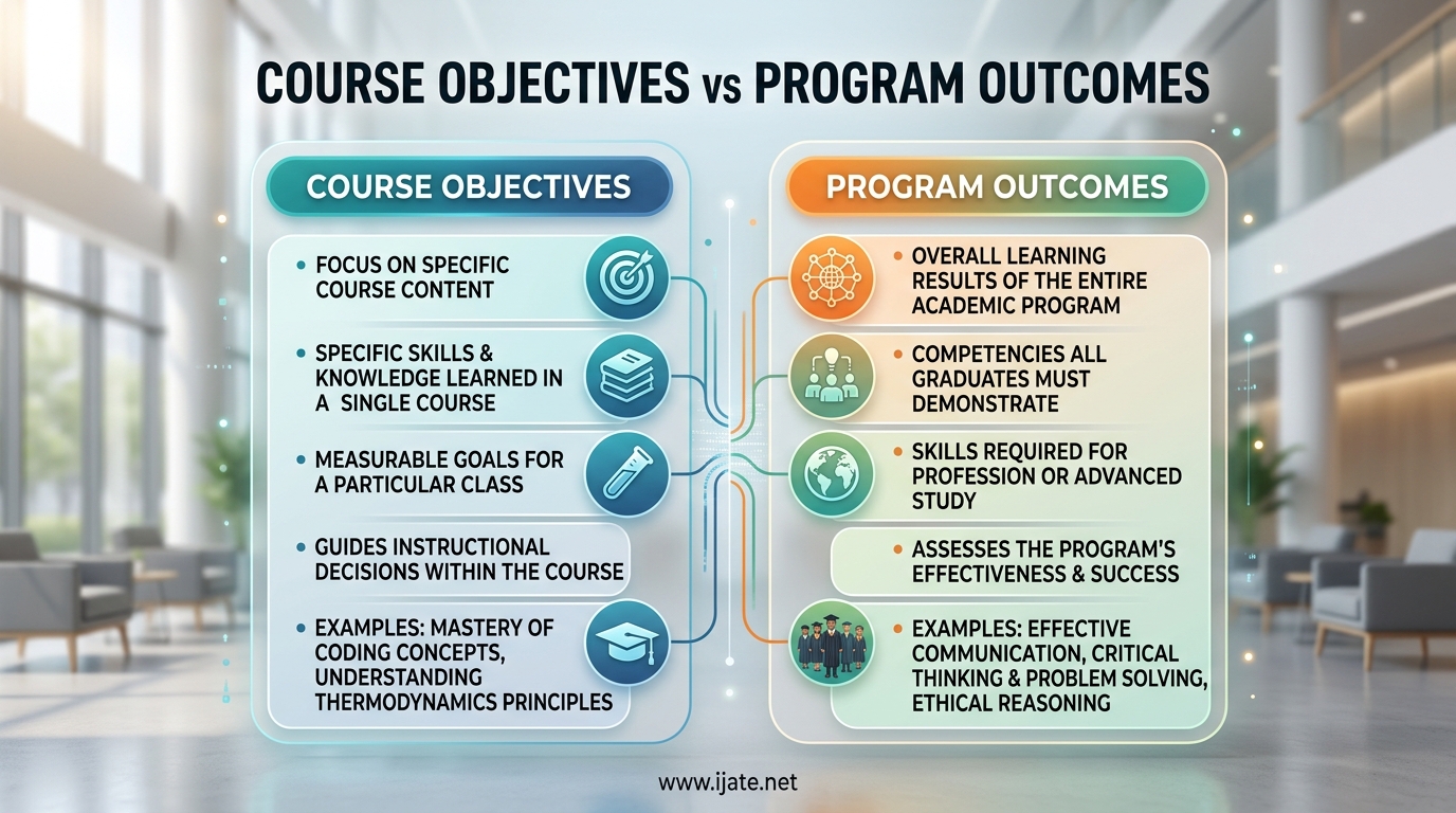 Course Objectives vs Program Outcomes