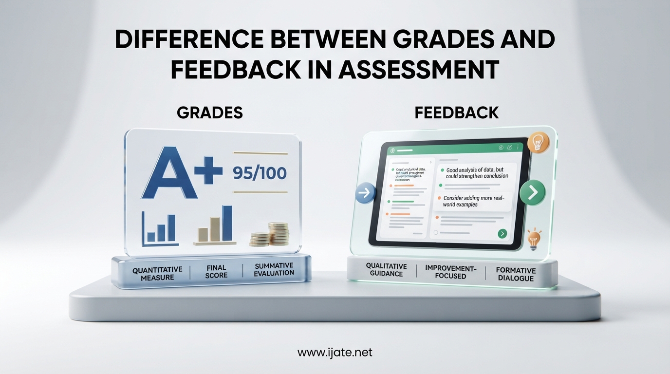 Difference Between Grades and Feedback in Assessment