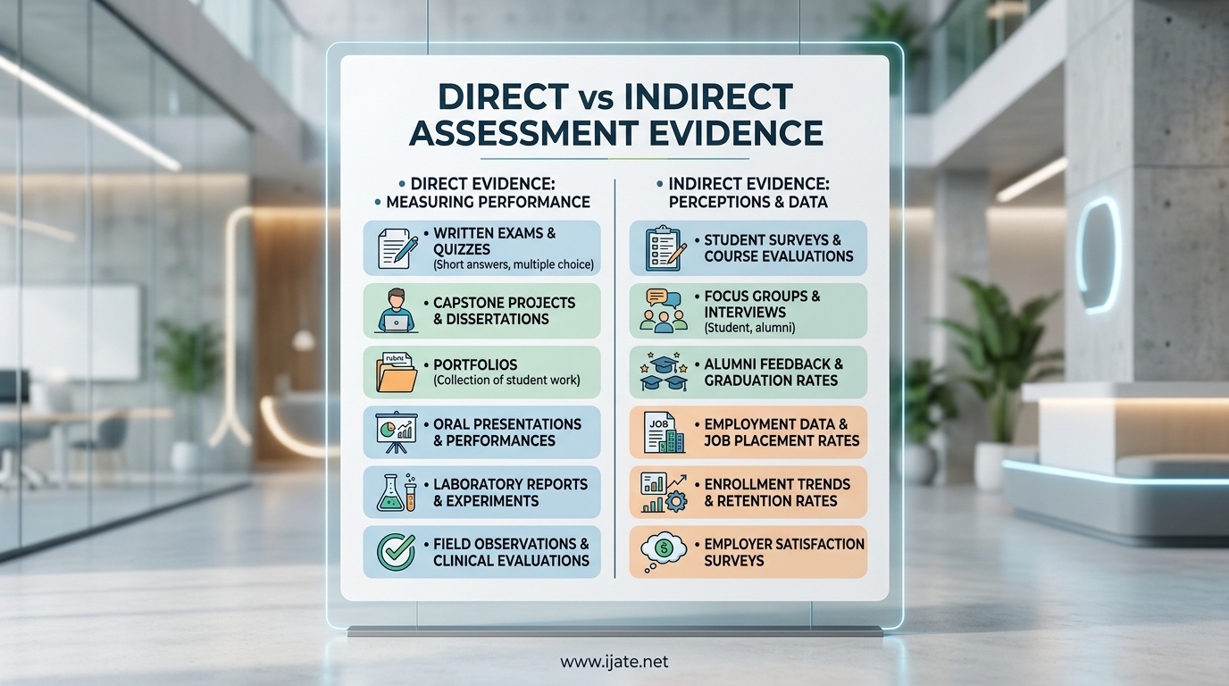 Direct vs Indirect Assessment Evidence