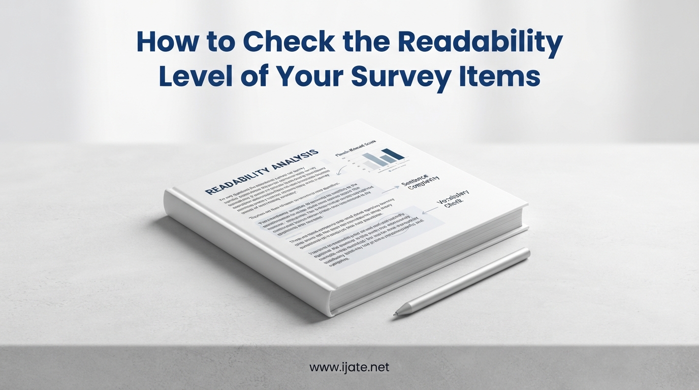 How to Check the Readability Level of Your Survey Items