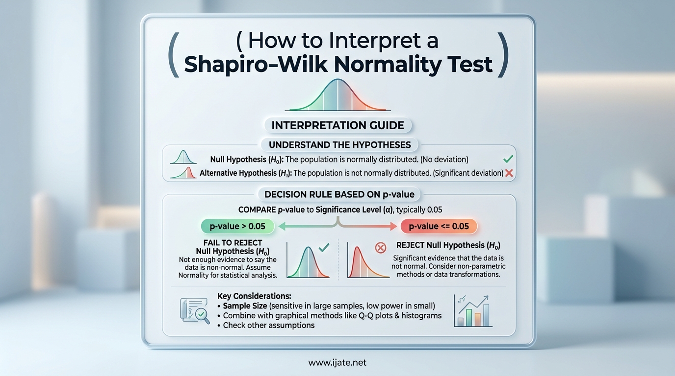 How to Interpret a Shapiro-Wilk Normality Test