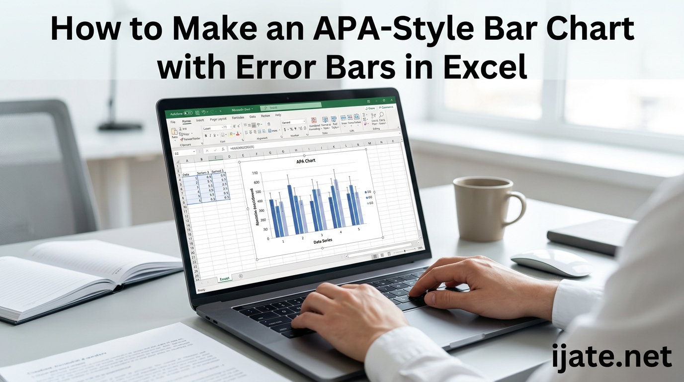 How to Make an APA-Style Bar Chart with Error Bars in Excel