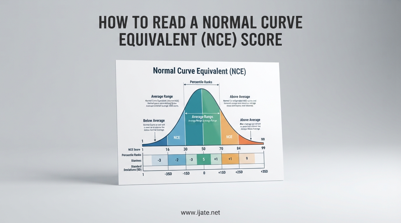 How to Read a Normal Curve Equivalent Score