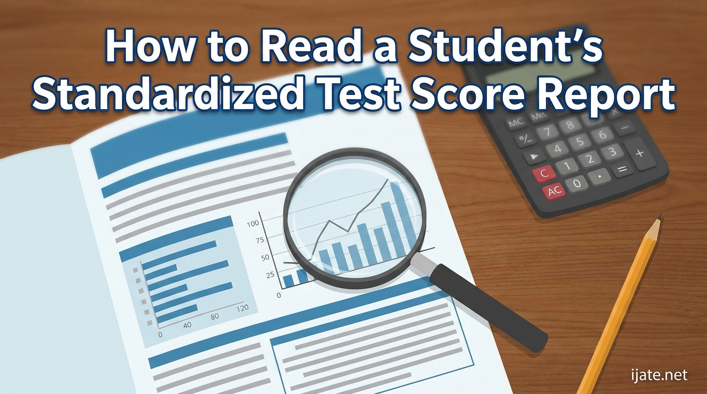 How to Read a Student's Standardized Test Score Report