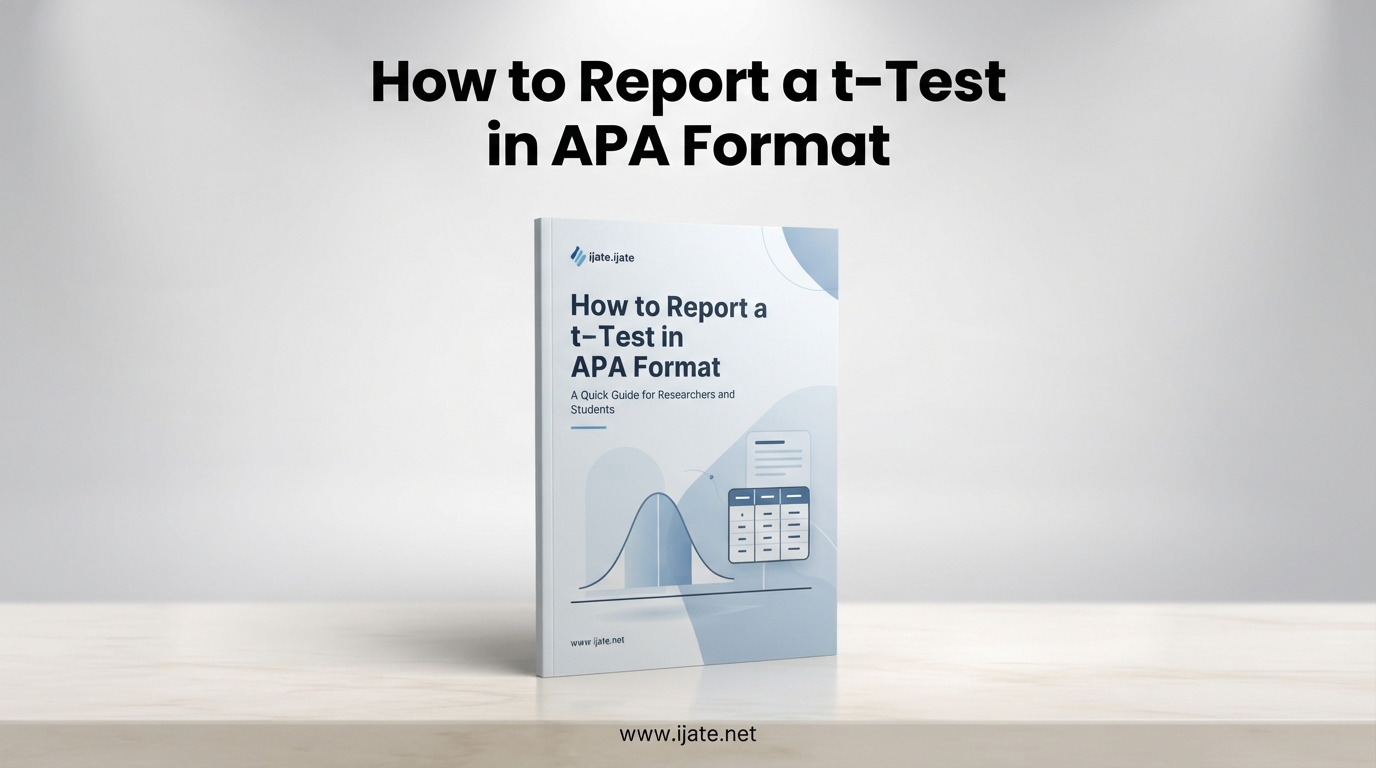 How to Report a t-Test in APA Format