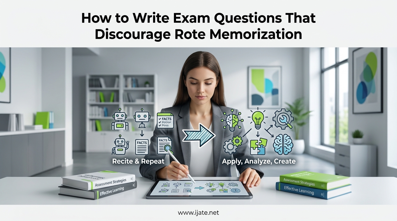 How to Write Exam Questions That Discourage Rote Memorization