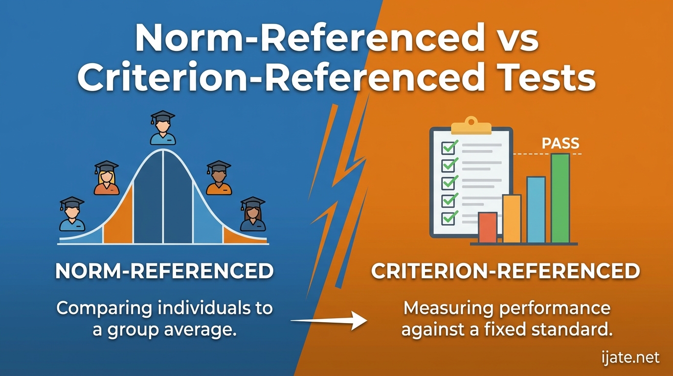 Norm-Referenced vs Criterion-Referenced Tests