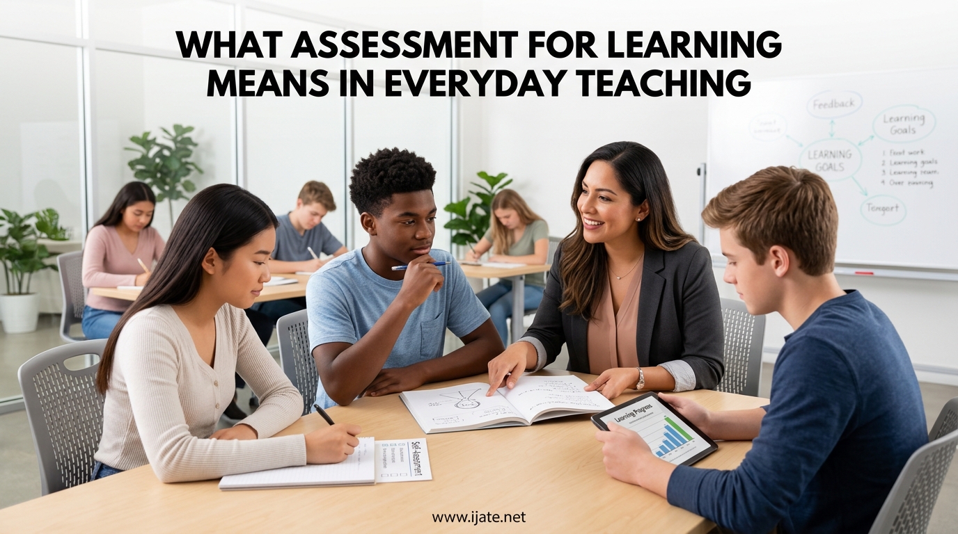 What Assessment for Learning Means in Everyday Teaching